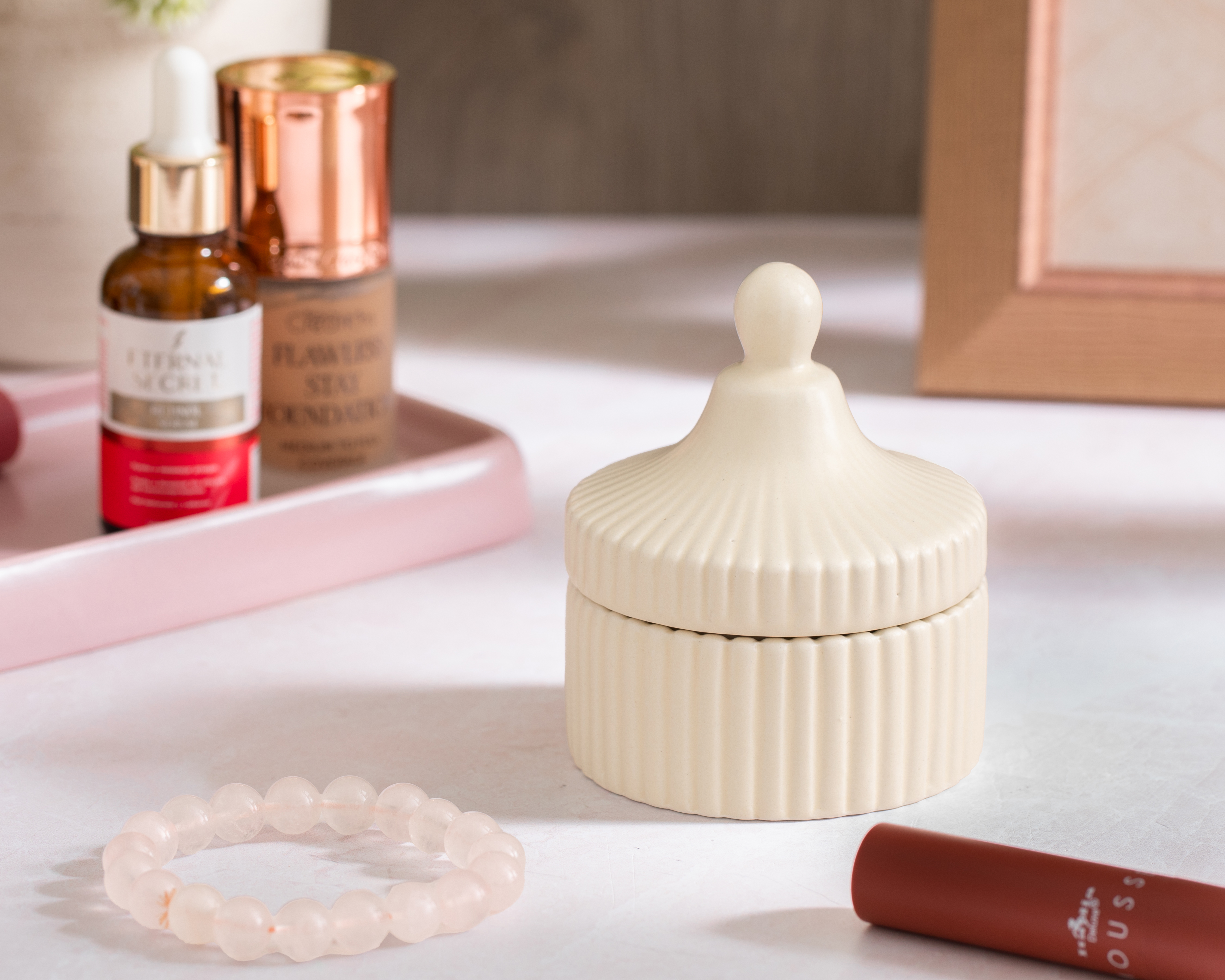 Foto 5 pulgar | Foto 4 | Joyero Starhaus Crema