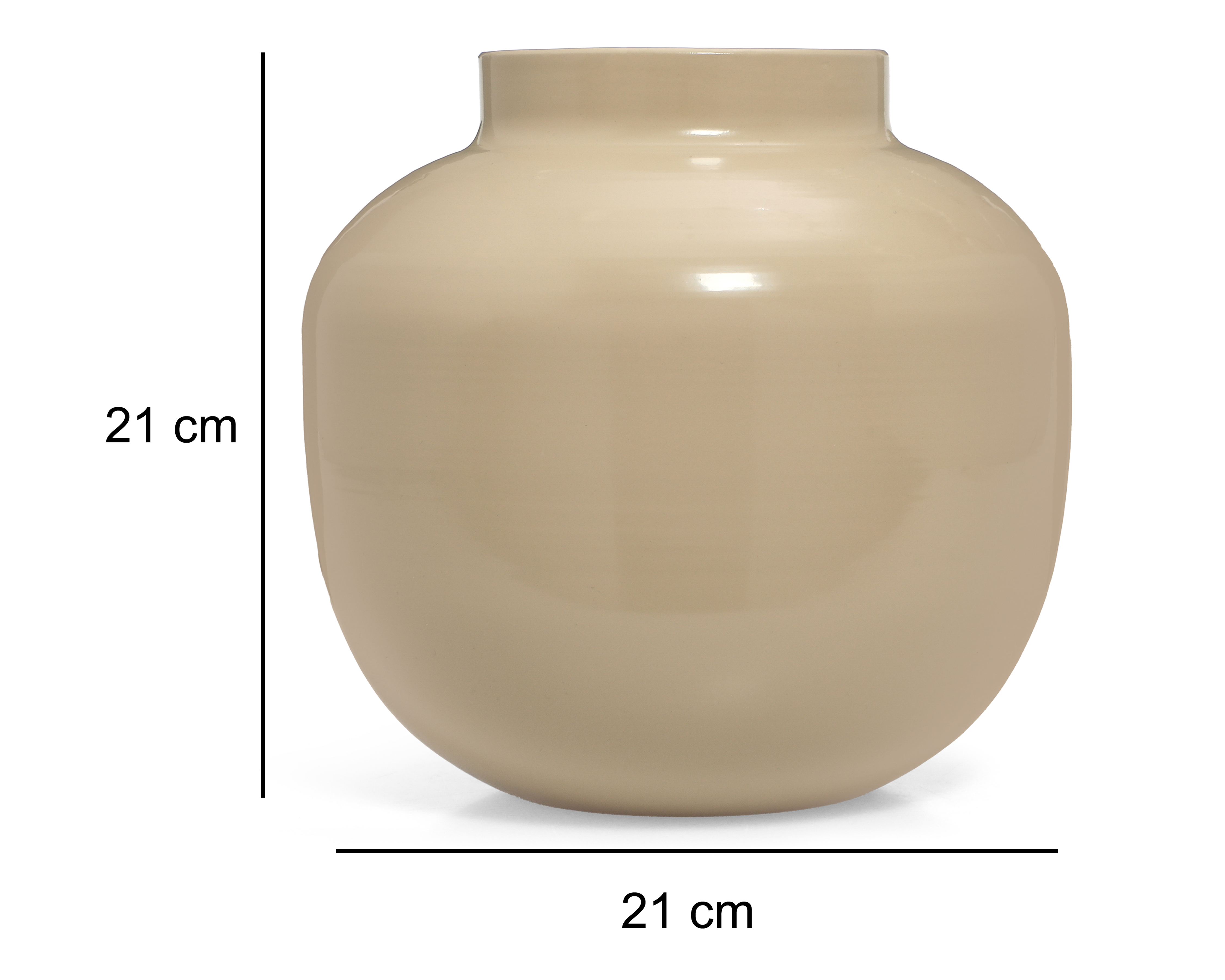 Foto 6 pulgar | Foto 5 | Jarrón de Metal Starhaus Minase