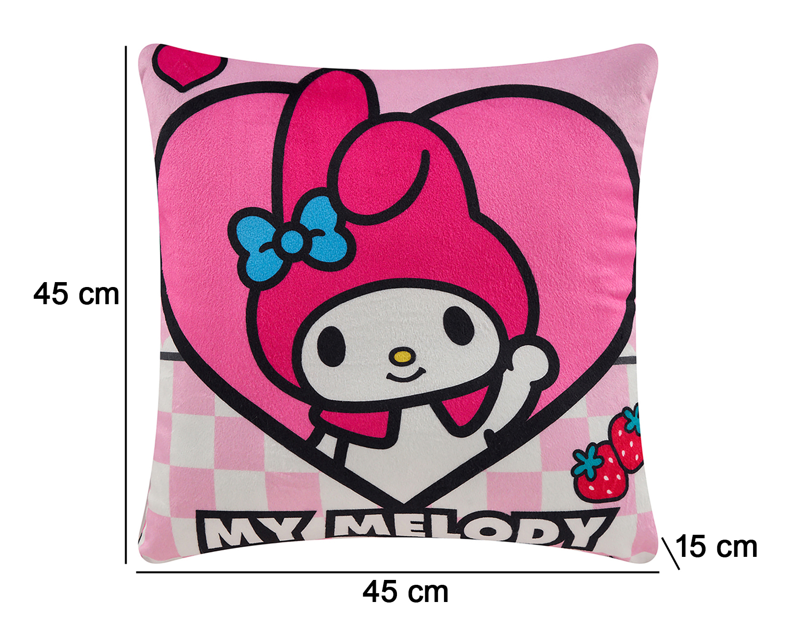 Foto 6 | Foto 6 | Cojín Decorativo Kuromi y My Melody