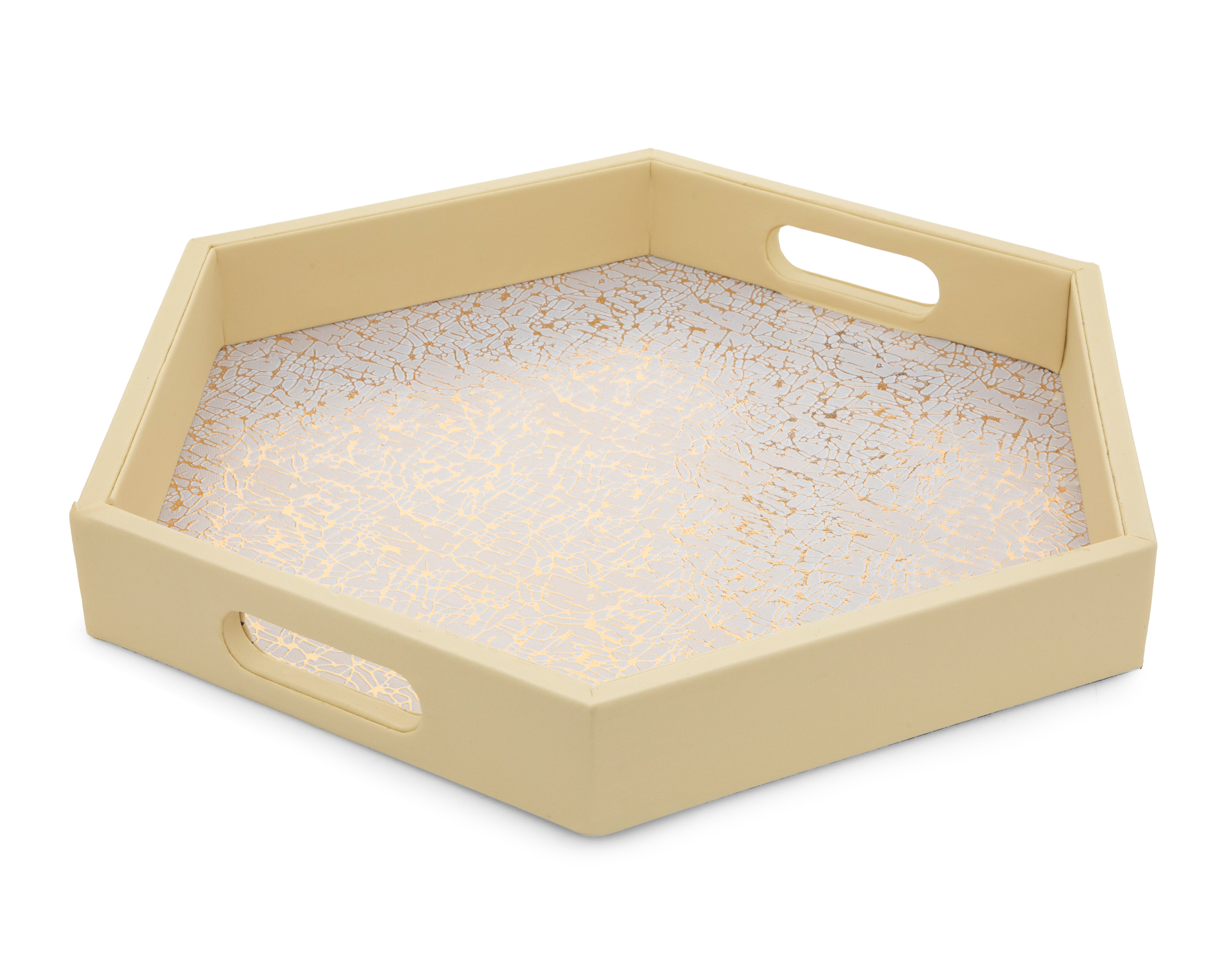 Foto 2 pulgar | Foto 1 | Charola Decorativa Hexagonal Ari de Plástico