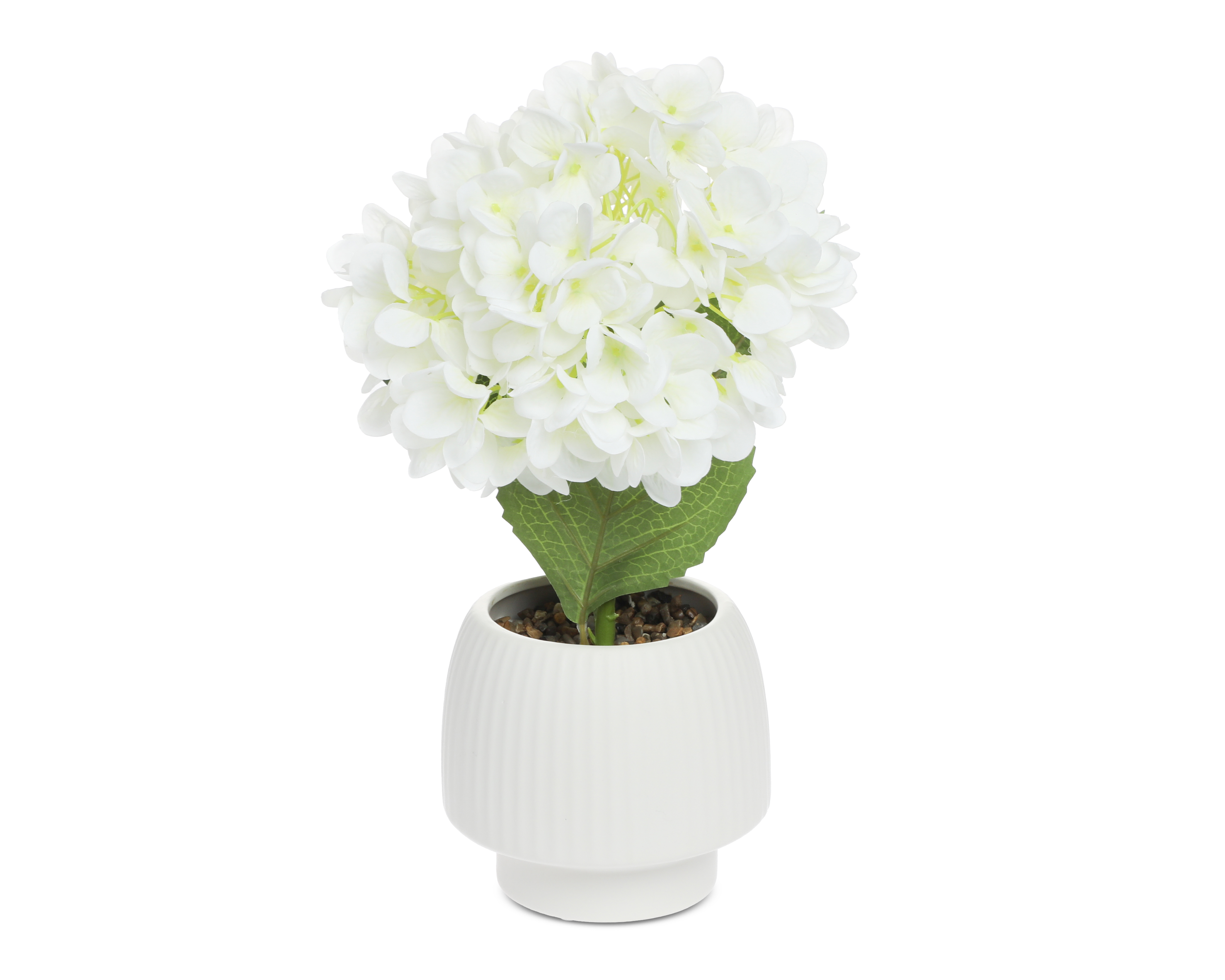 Foto 3 pulgar | Foto 2 | Hortensia Artificial con Maceta Starhaus 33.5 cm