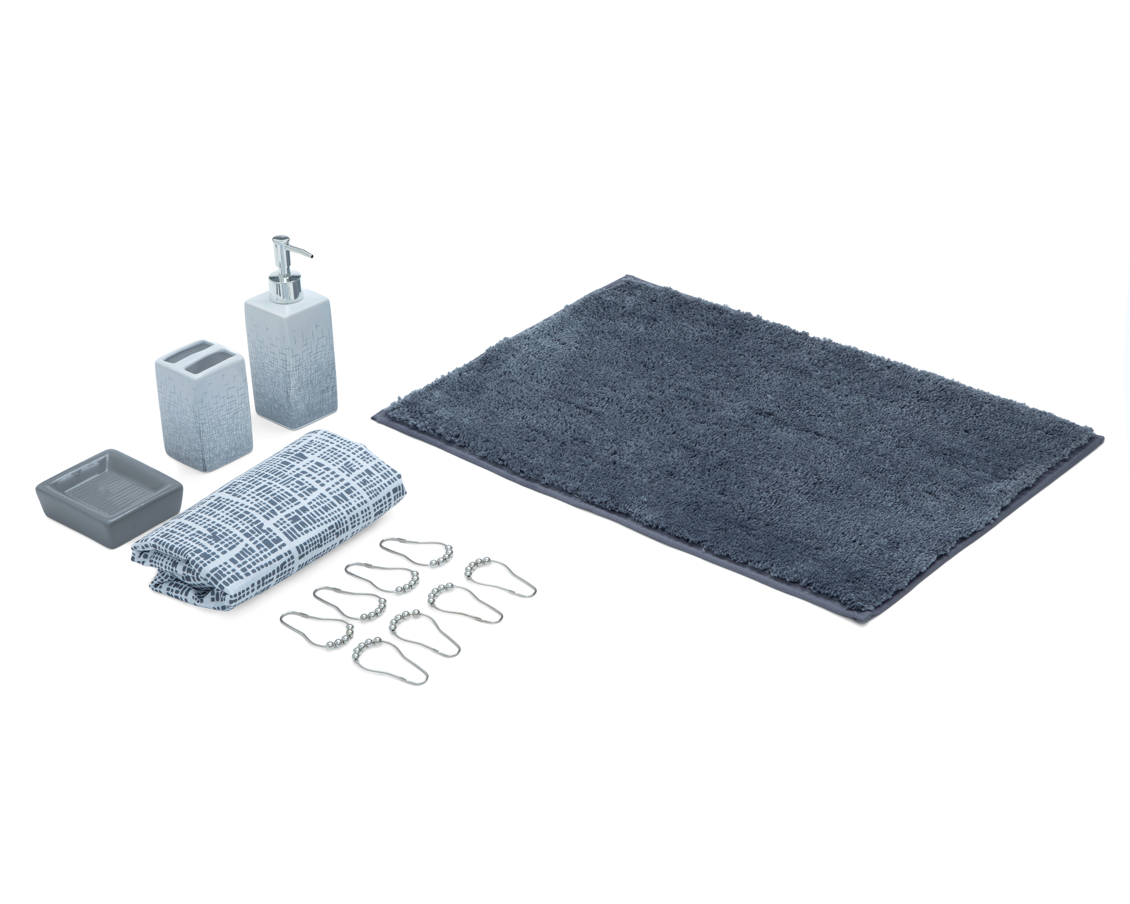 Foto 2 pulgar | Foto 1 | Accesorios de Baño Starhaus Azul 13 Piezas