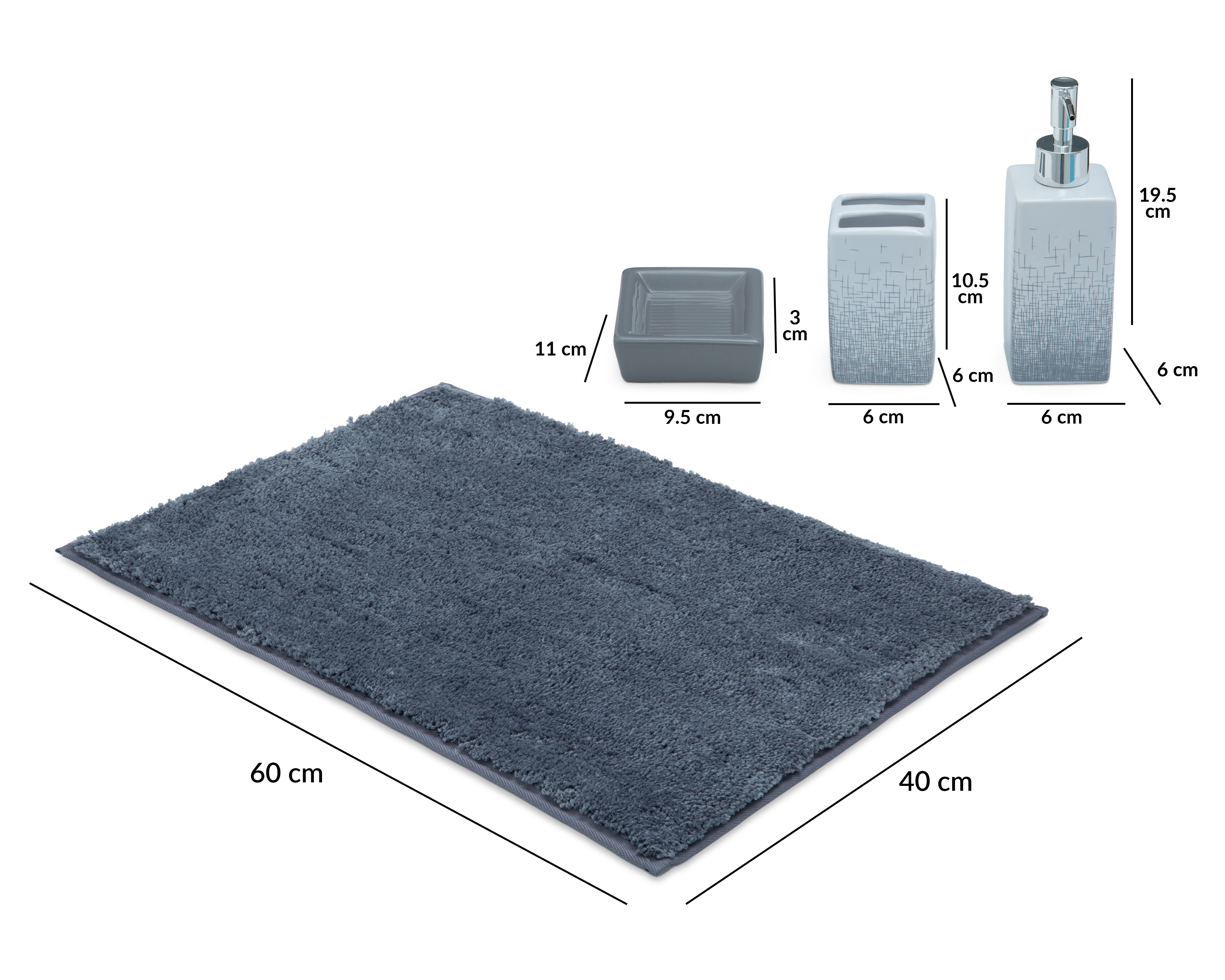 Foto 8 | Foto 8 | Accesorios de Baño Starhaus Azul 13 Piezas