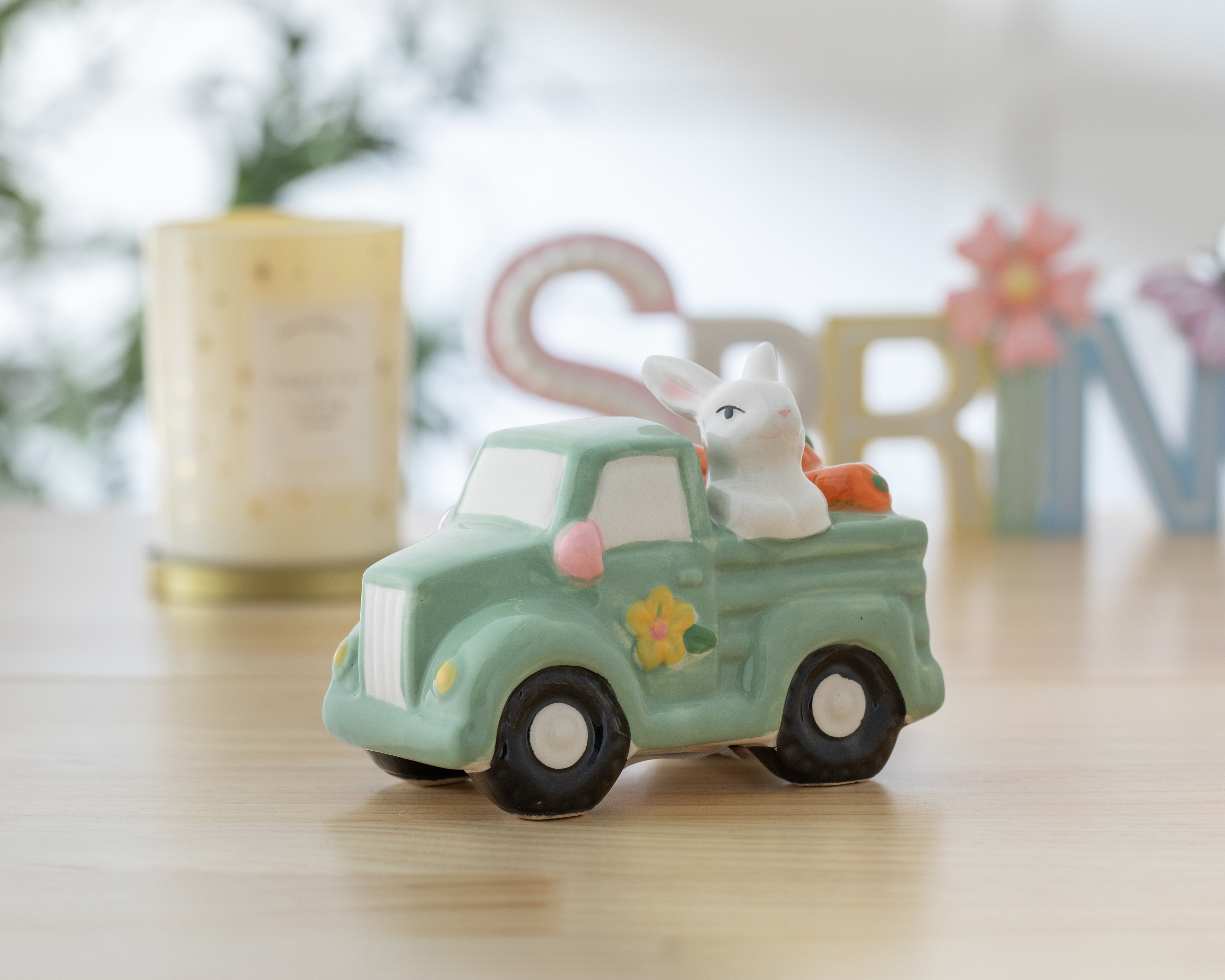 Foto 5 | Foto 5 | Figura Decorativa Camioneta de Pascua Mobile de Dolomita