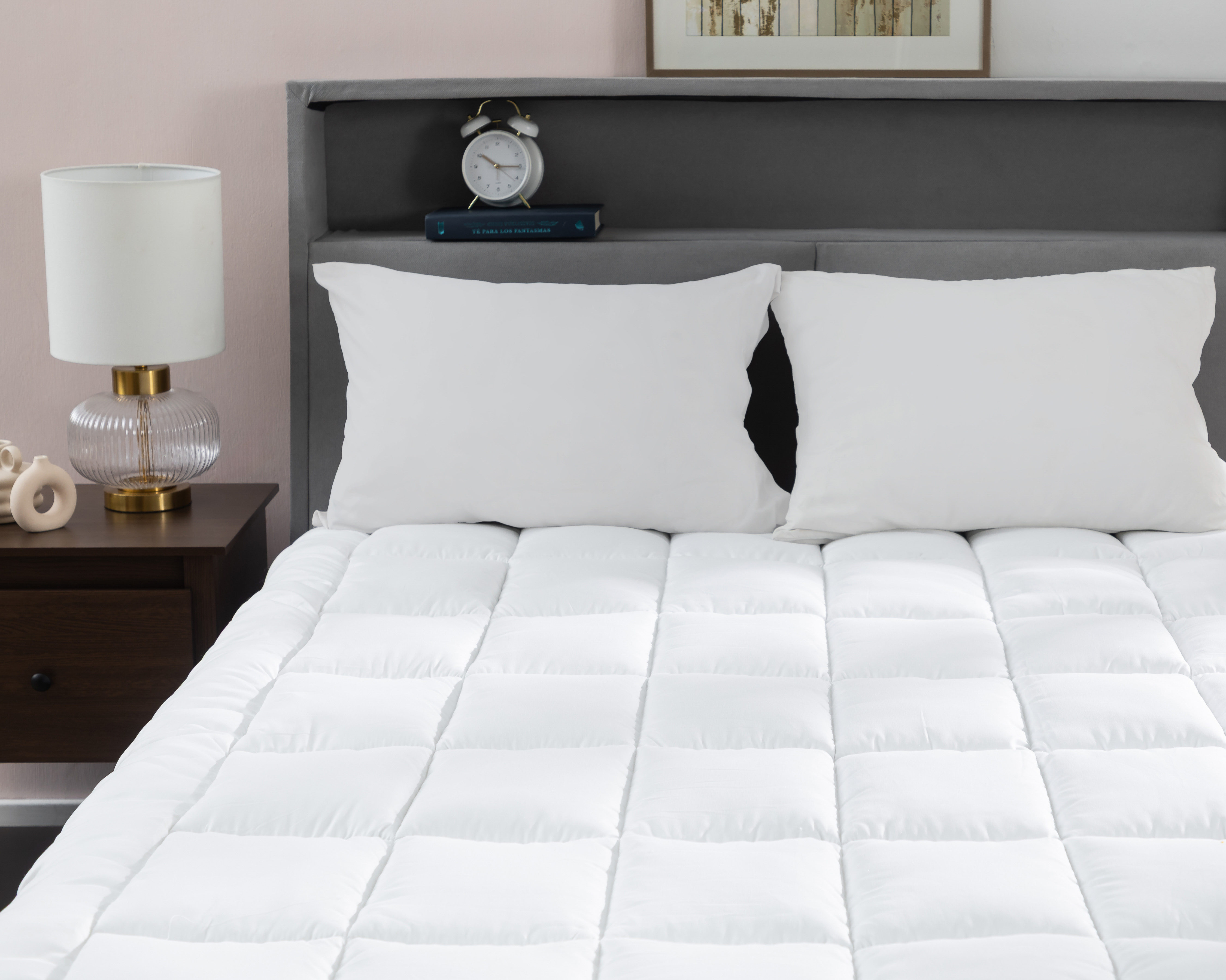 Foto 1 | Foto 1 | Protector de Colchón Matrimonial Starhaus Descanso Mat Blanco