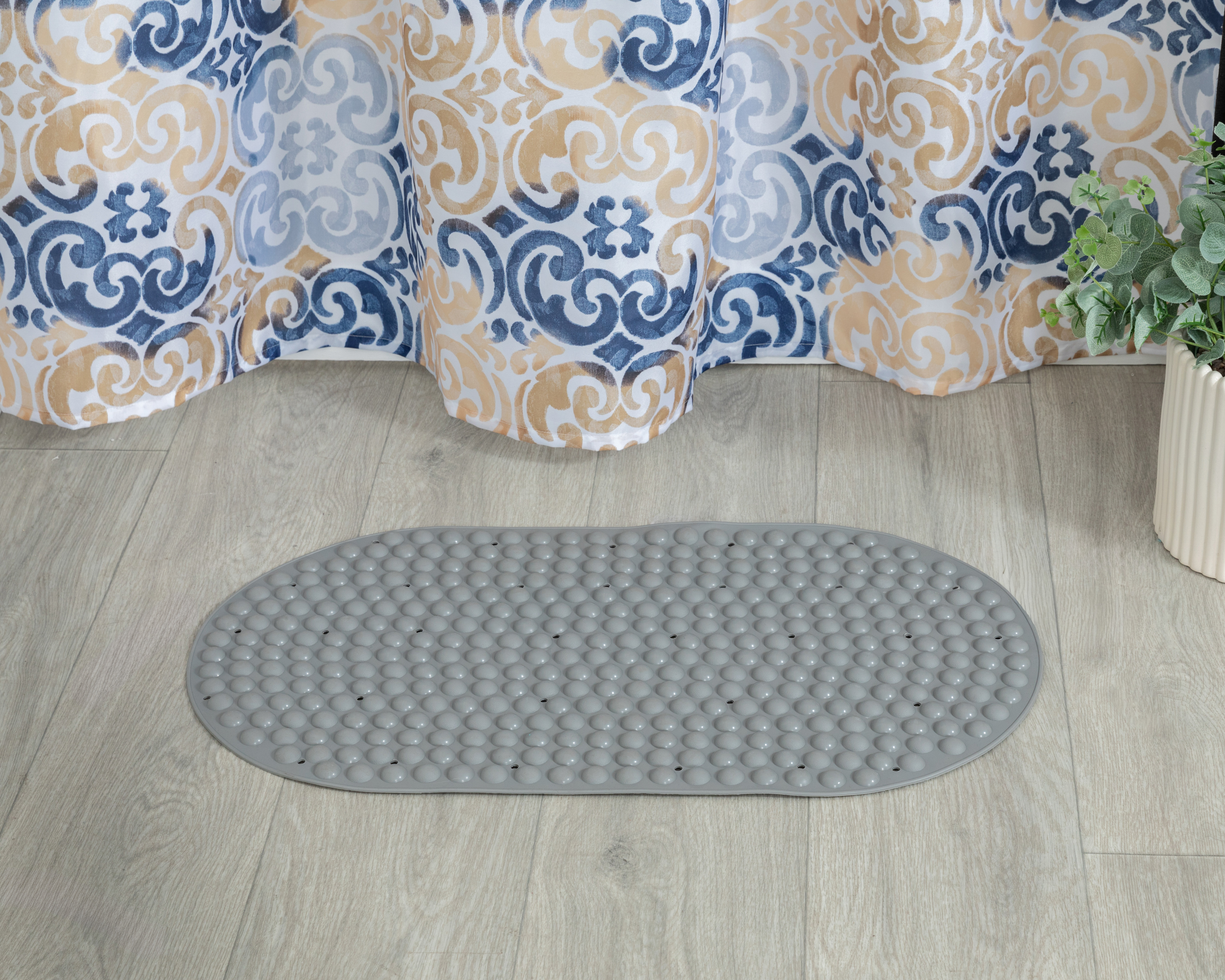 Foto 4 | Foto 4 | Tapete para Baño Starhaus Gris