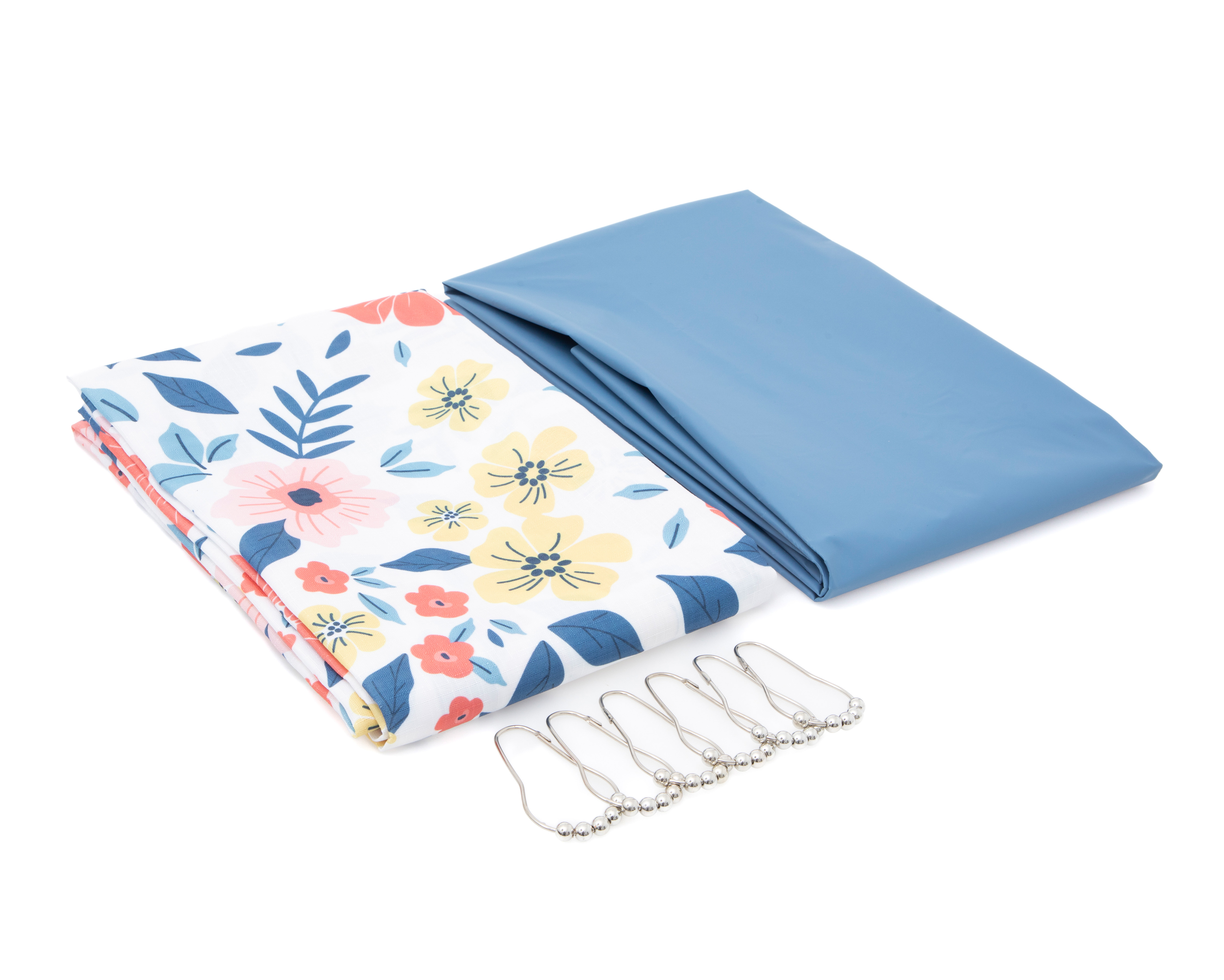 Cortina para Baño Starhaus Multicolor 2 Piezas