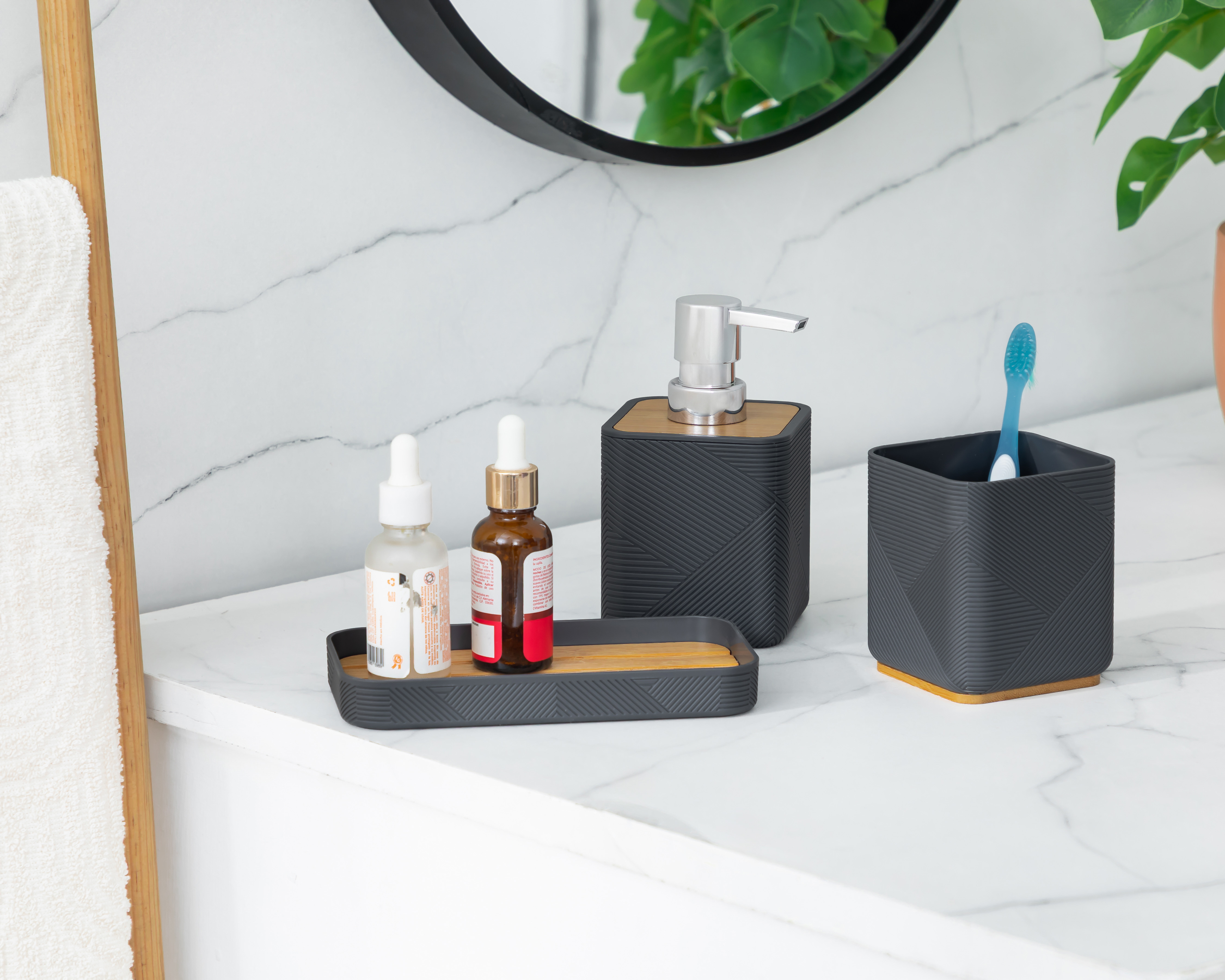 Foto 6 | Foto 6 | Dispensador de Jabón Starhaus de Plástico 3 Piezas