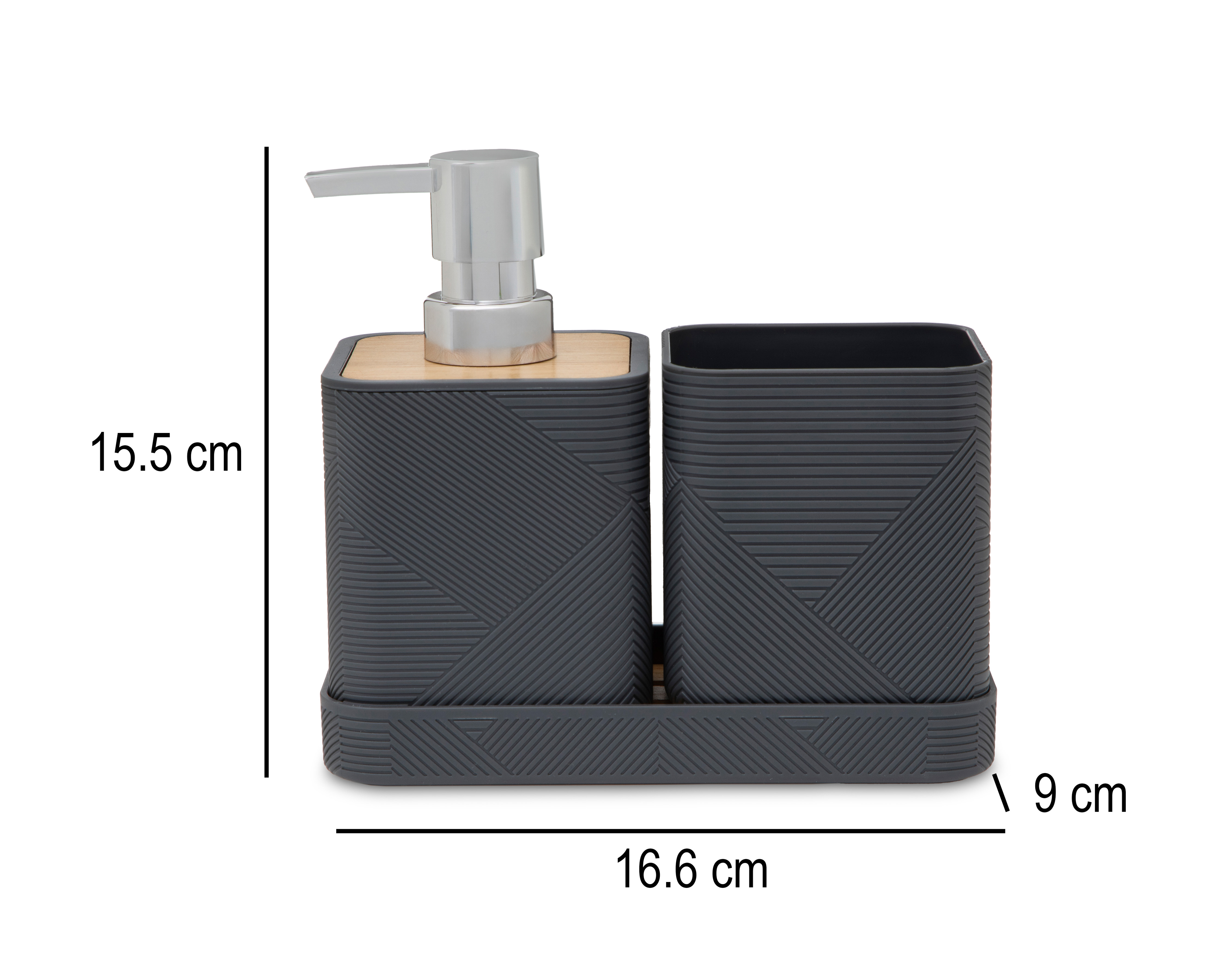 Foto 8 pulgar | Foto 7 | Dispensador de Jabón Starhaus de Plástico 3 Piezas
