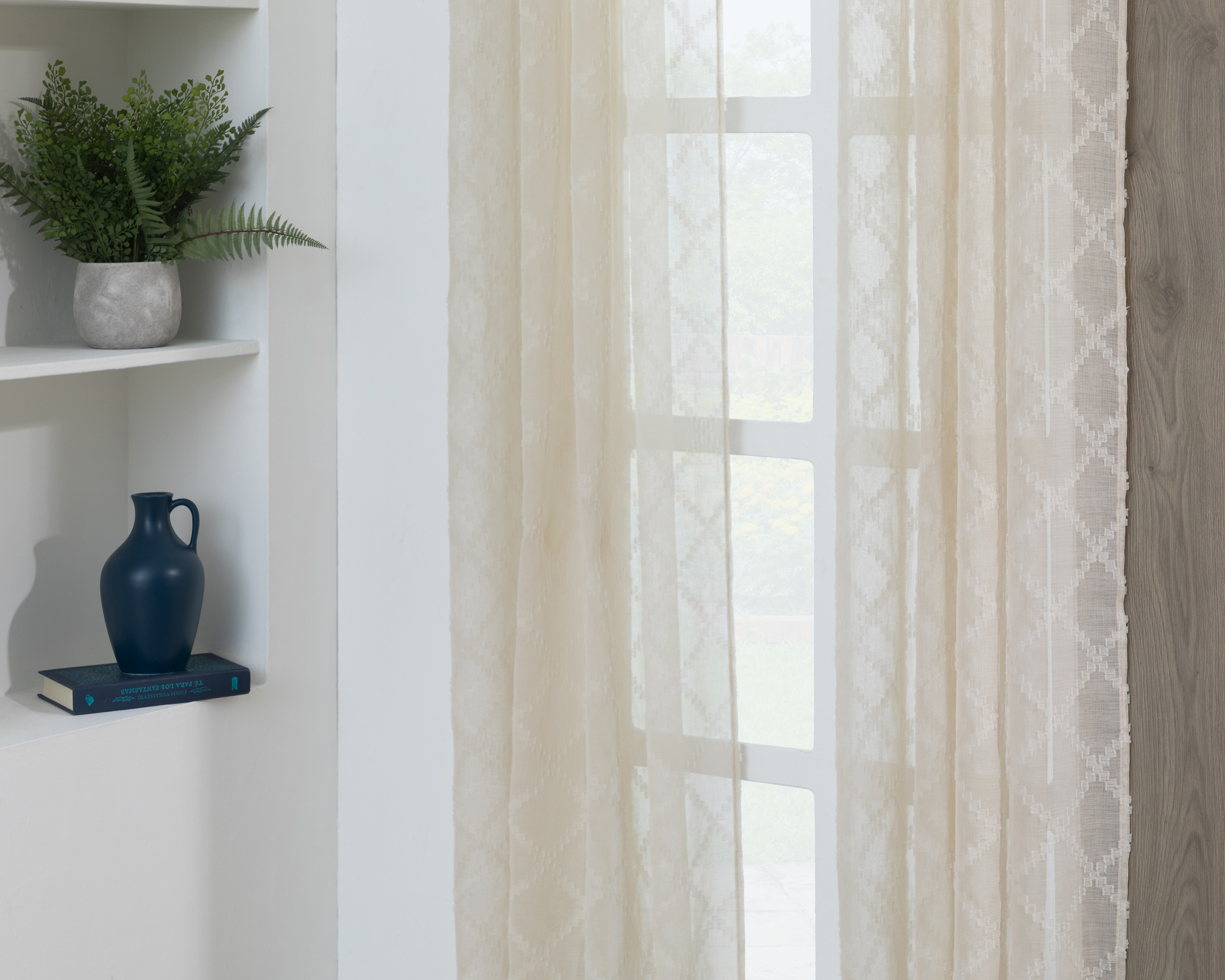 Cortina Danisa 140 x 240 cm Beige