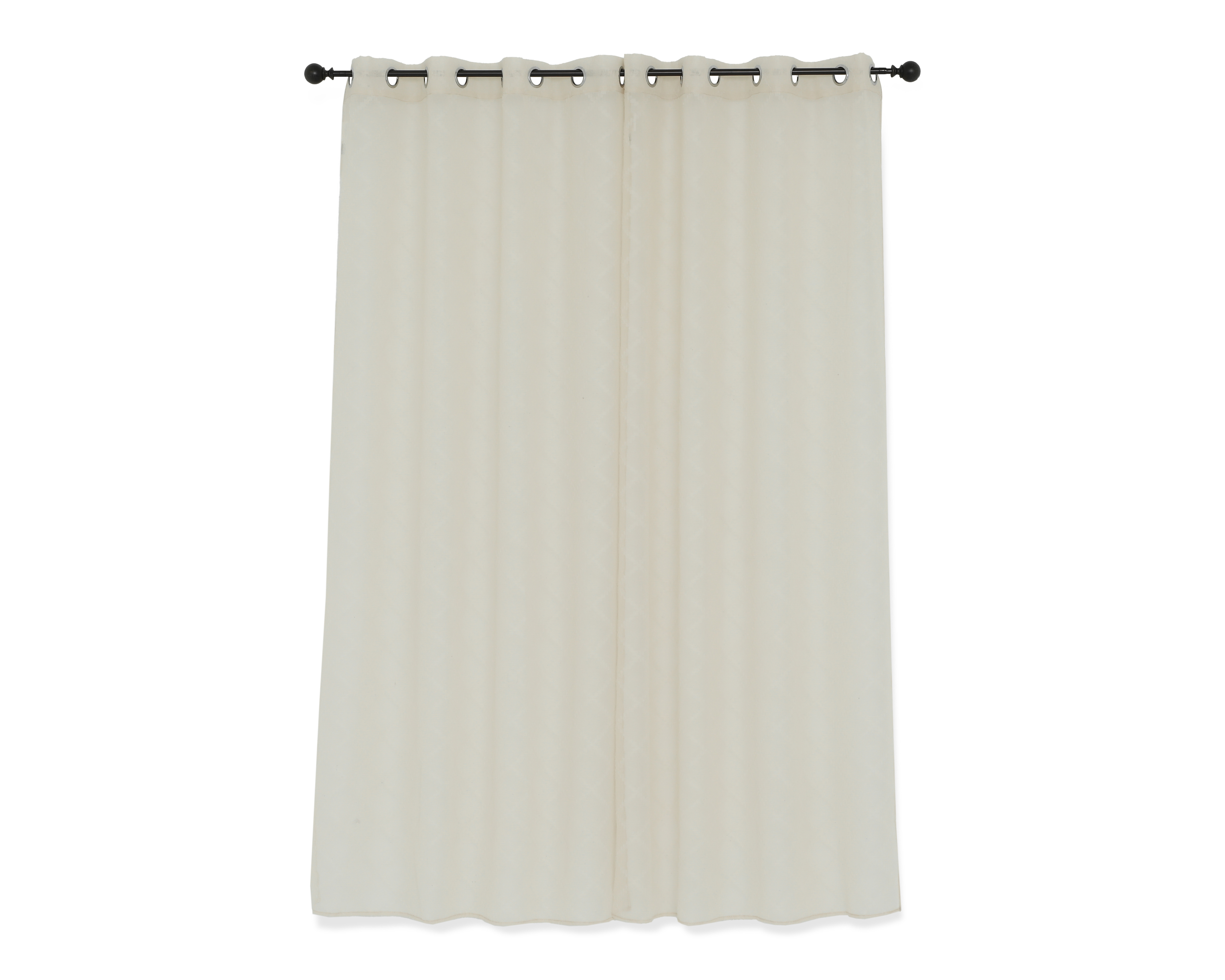 Foto 2 | Foto 2 | Cortina Danisa 140 x 240 cm Beige