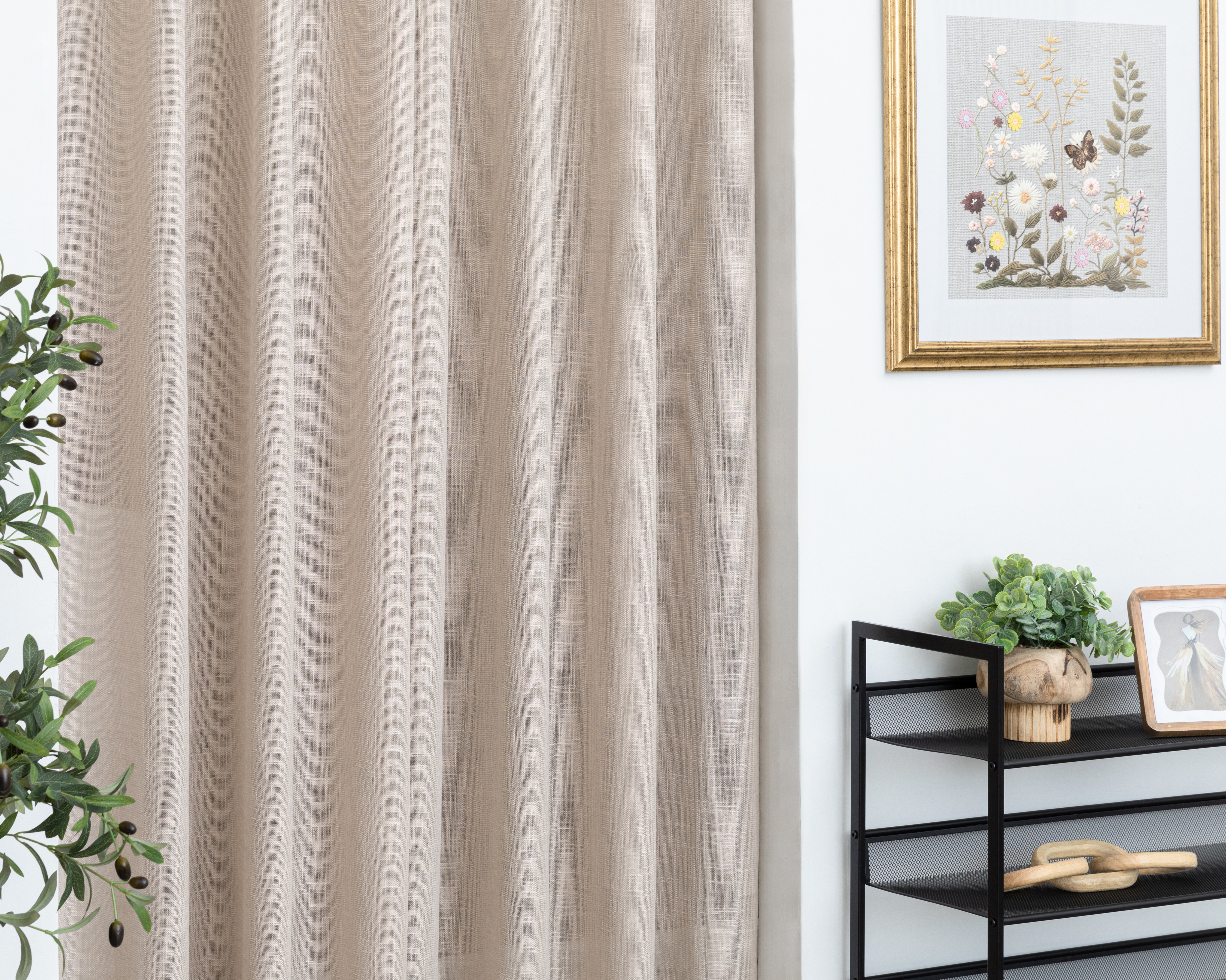 Cortina Anari 140 x 240 cm Beige