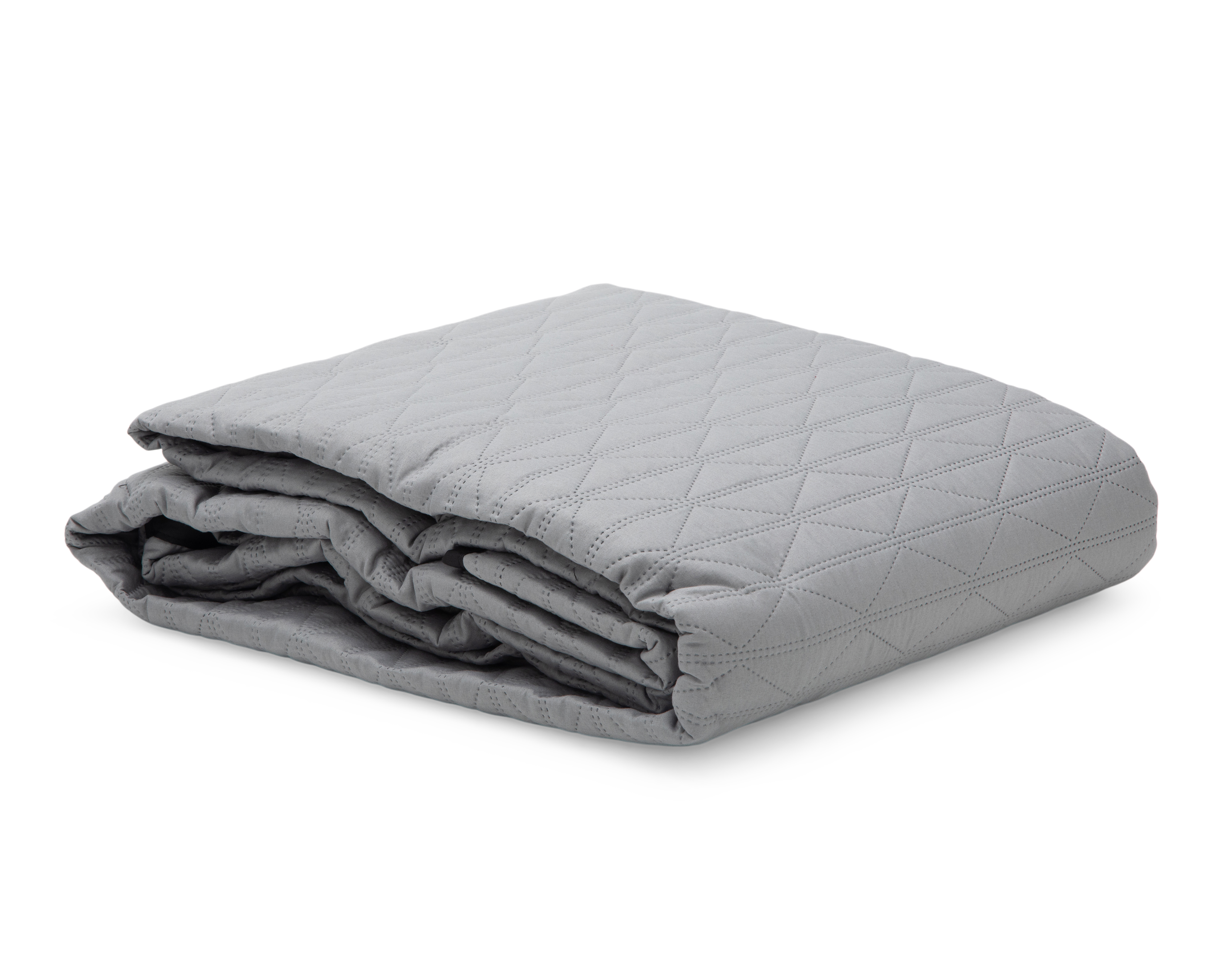 Foto 2 | Foto 2 | Colcha Matrimonial-Queen Size Starhaus Pimienta Negra y Gris 3 Piezas