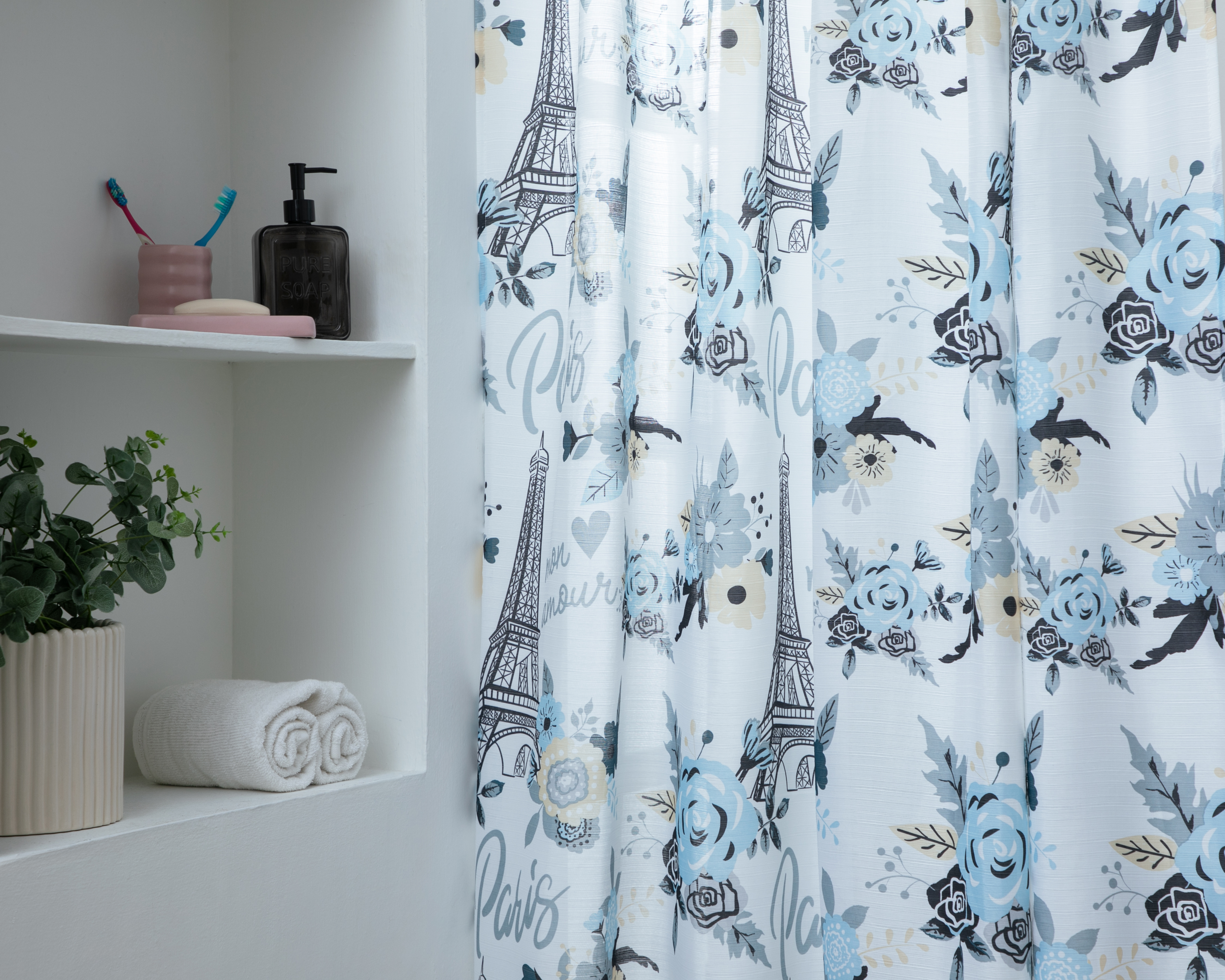 Foto 4 | Foto 4 | Cortina para Baño Starhaus Paris