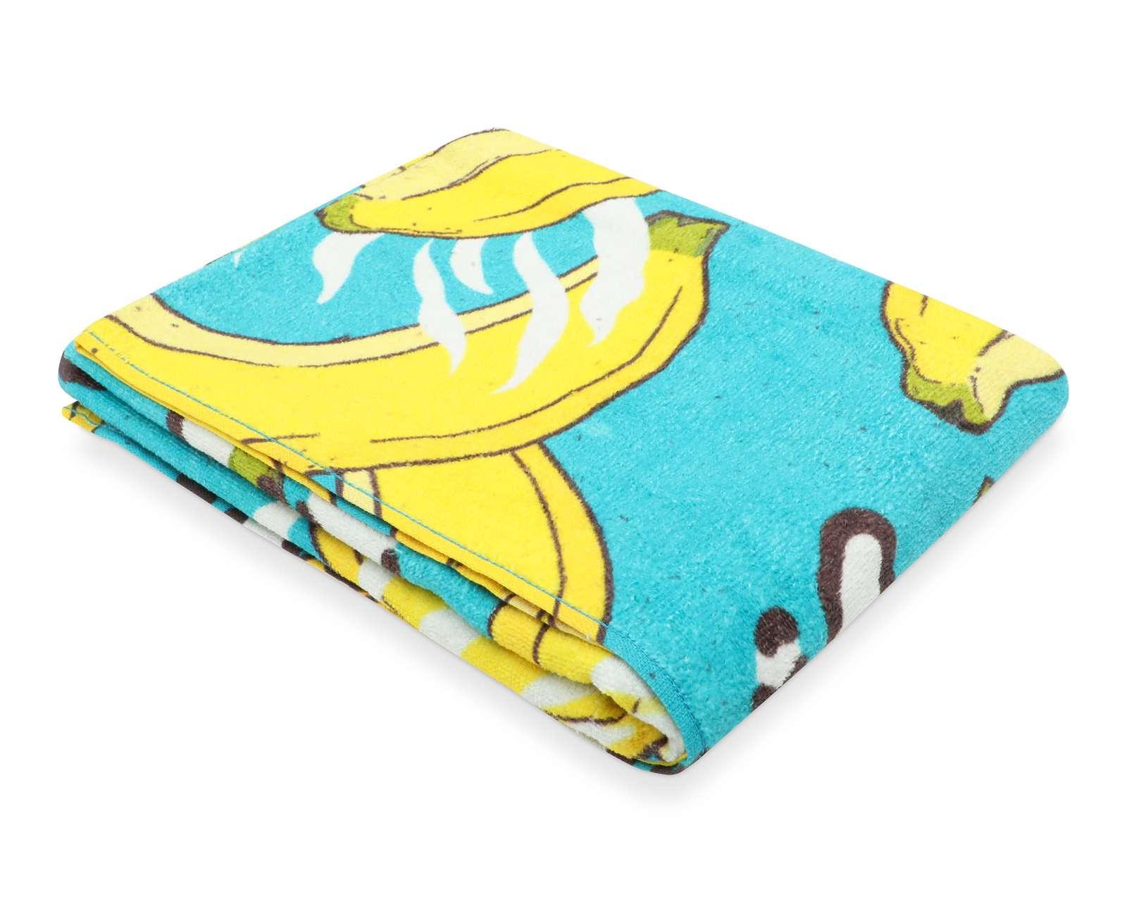 Foto 2 pulgar | Foto 1 | Toalla de Medio Baño Bananas Azul