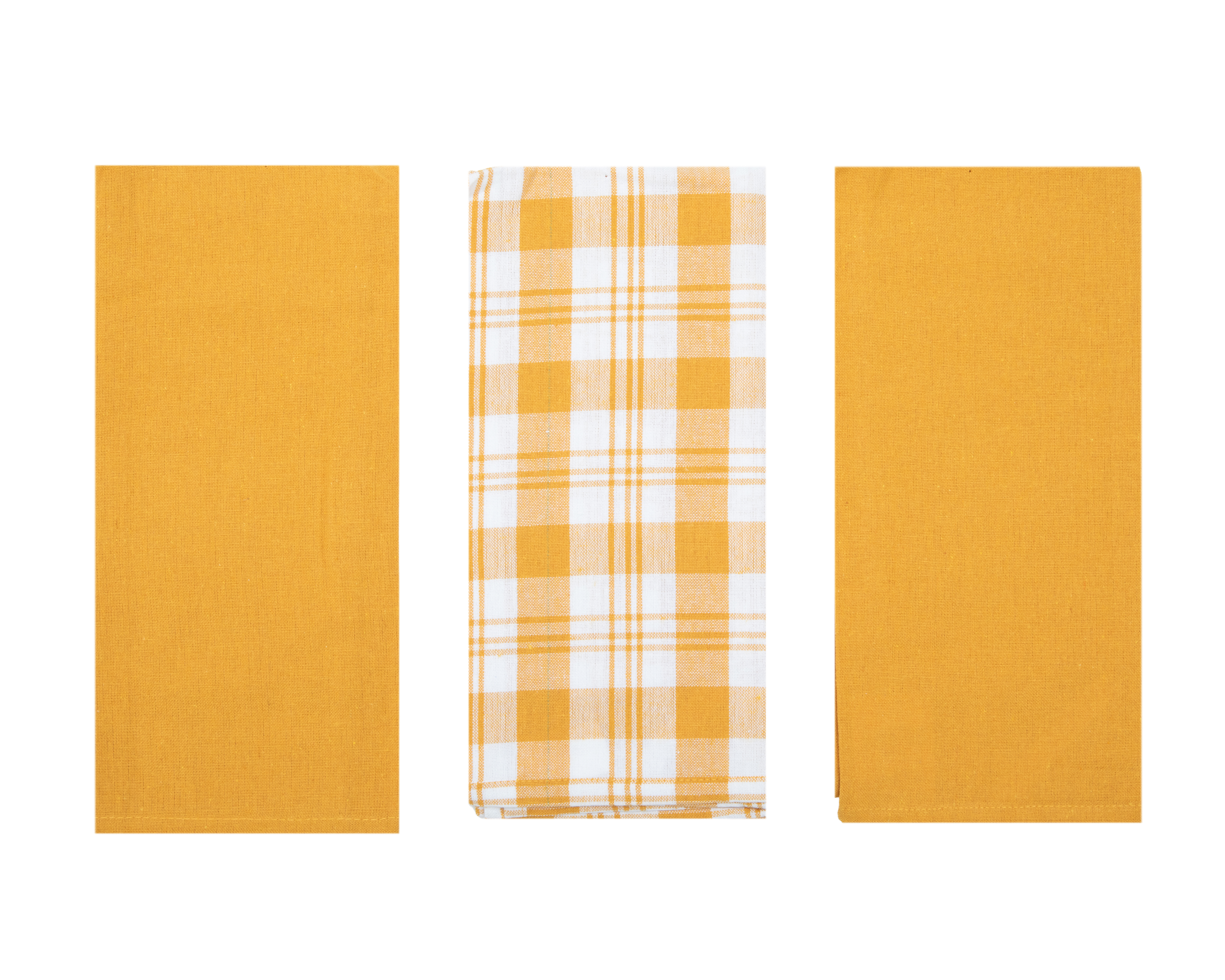 Foto 2 pulgar | Foto 1 | Toalla de Cocina Honey Anaranjado 3 Piezas