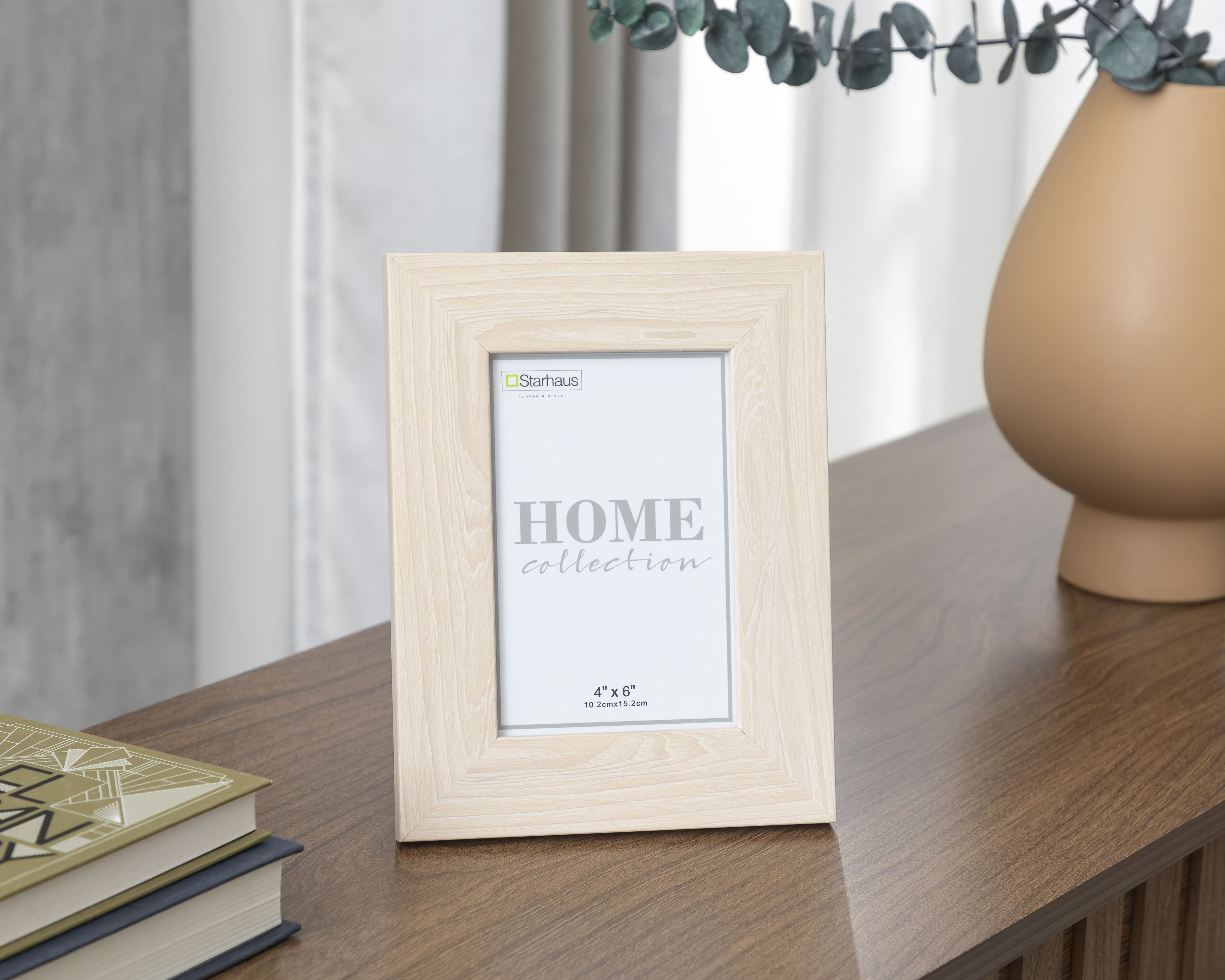 Foto 5 pulgar | Foto 4 | Portarretrato de Madera Starhaus 4 x 6 Pulgadas