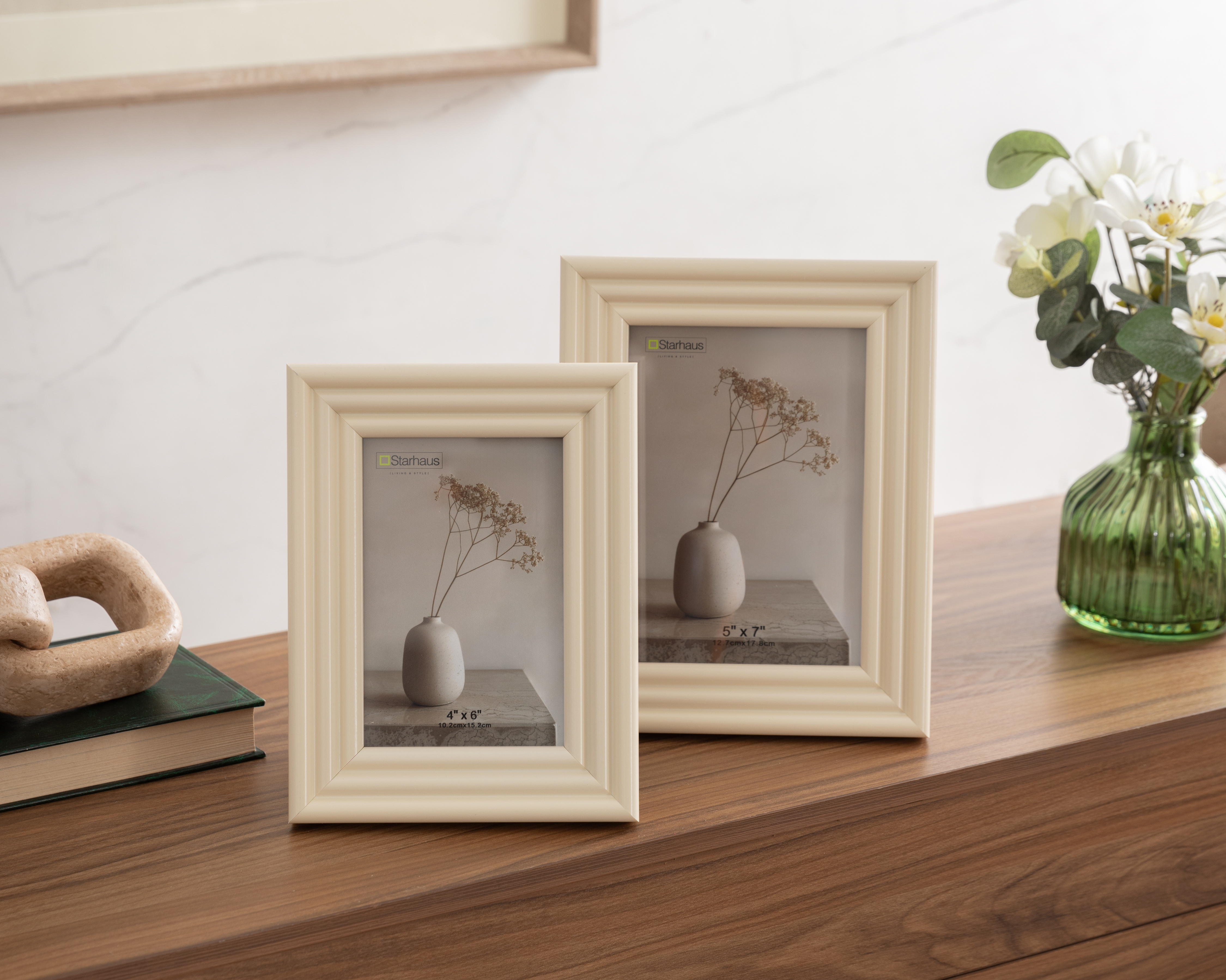 Foto 5 pulgar | Foto 4 | Portarretrato de Madera Starhaus 4 x 6 Pulgadas