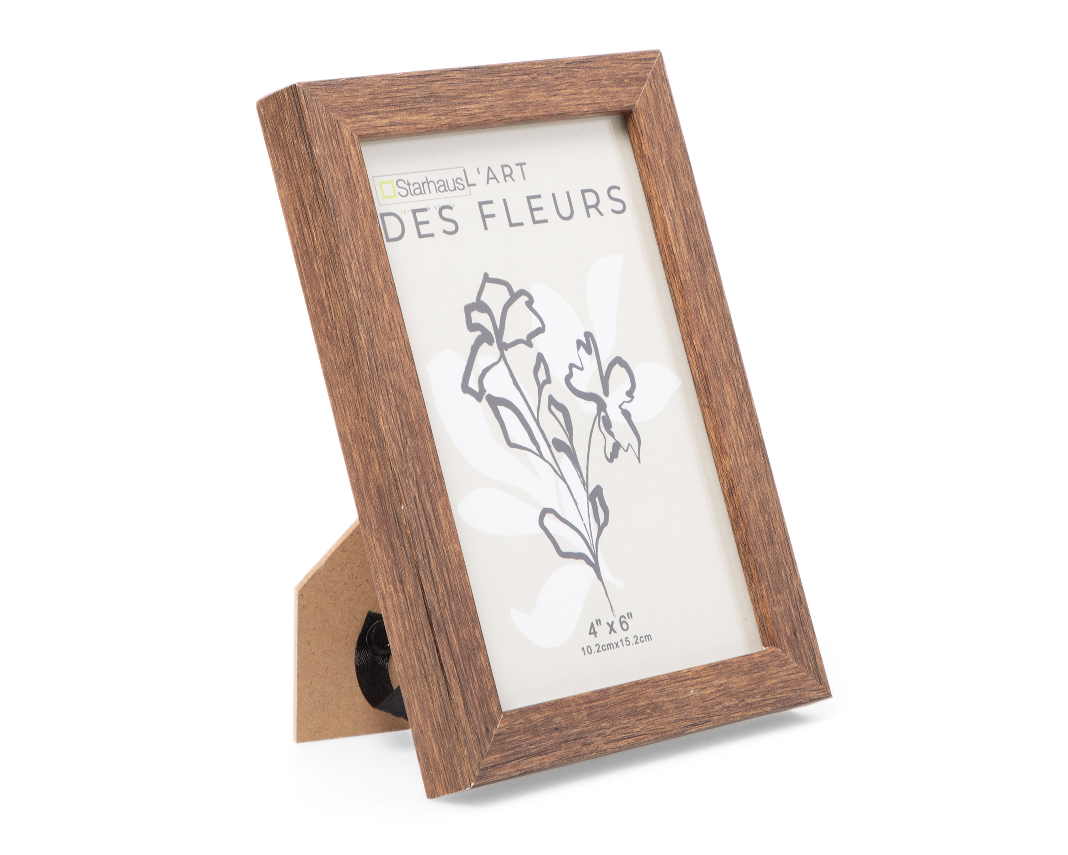 Foto 2 | Foto 2 | Portarretrato de Madera Starhaus 4 x 6 Pulgadas