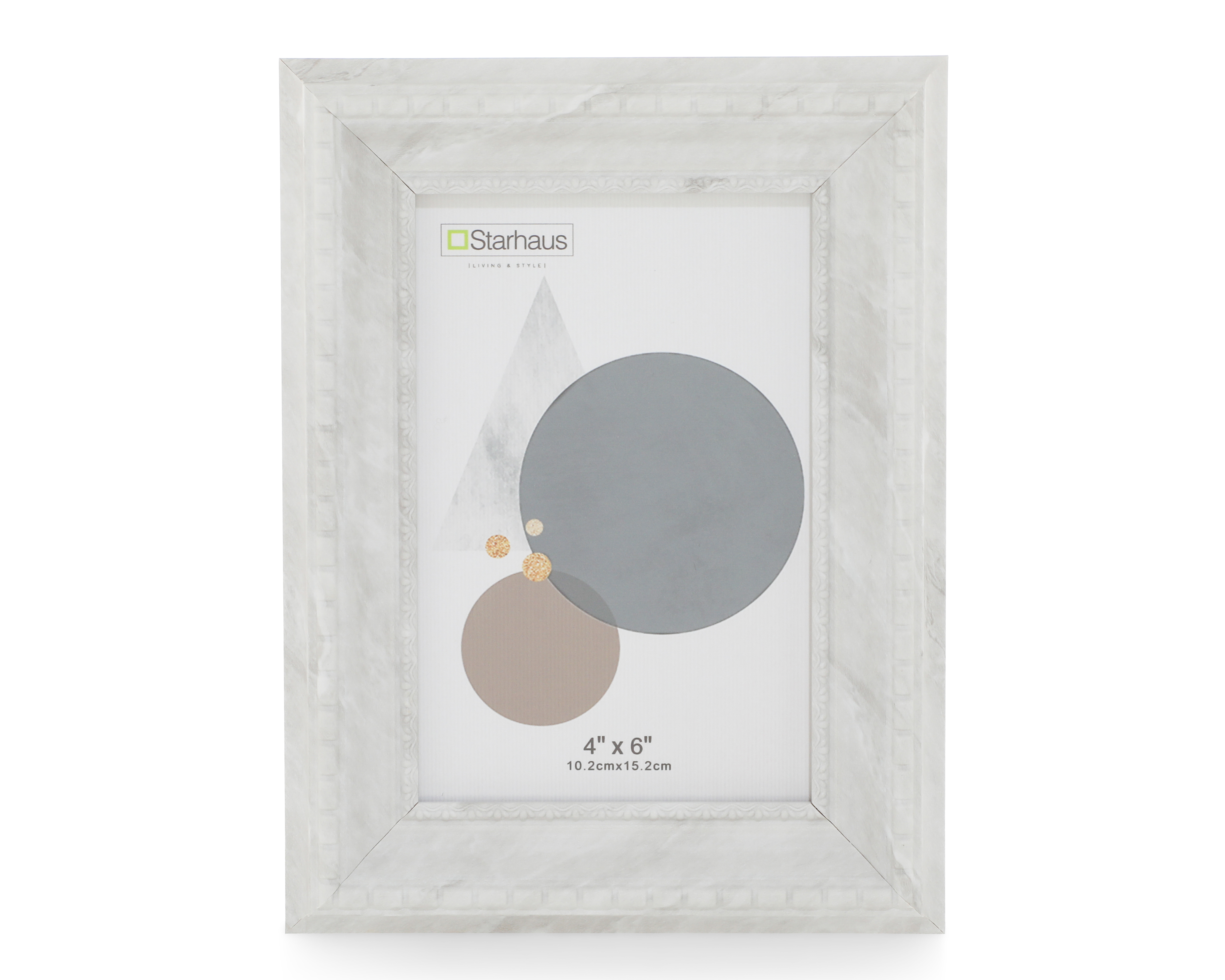 Foto 1 | Foto 1 | Portarretrato de Madera Starhaus 4 x 6 Pulgadas