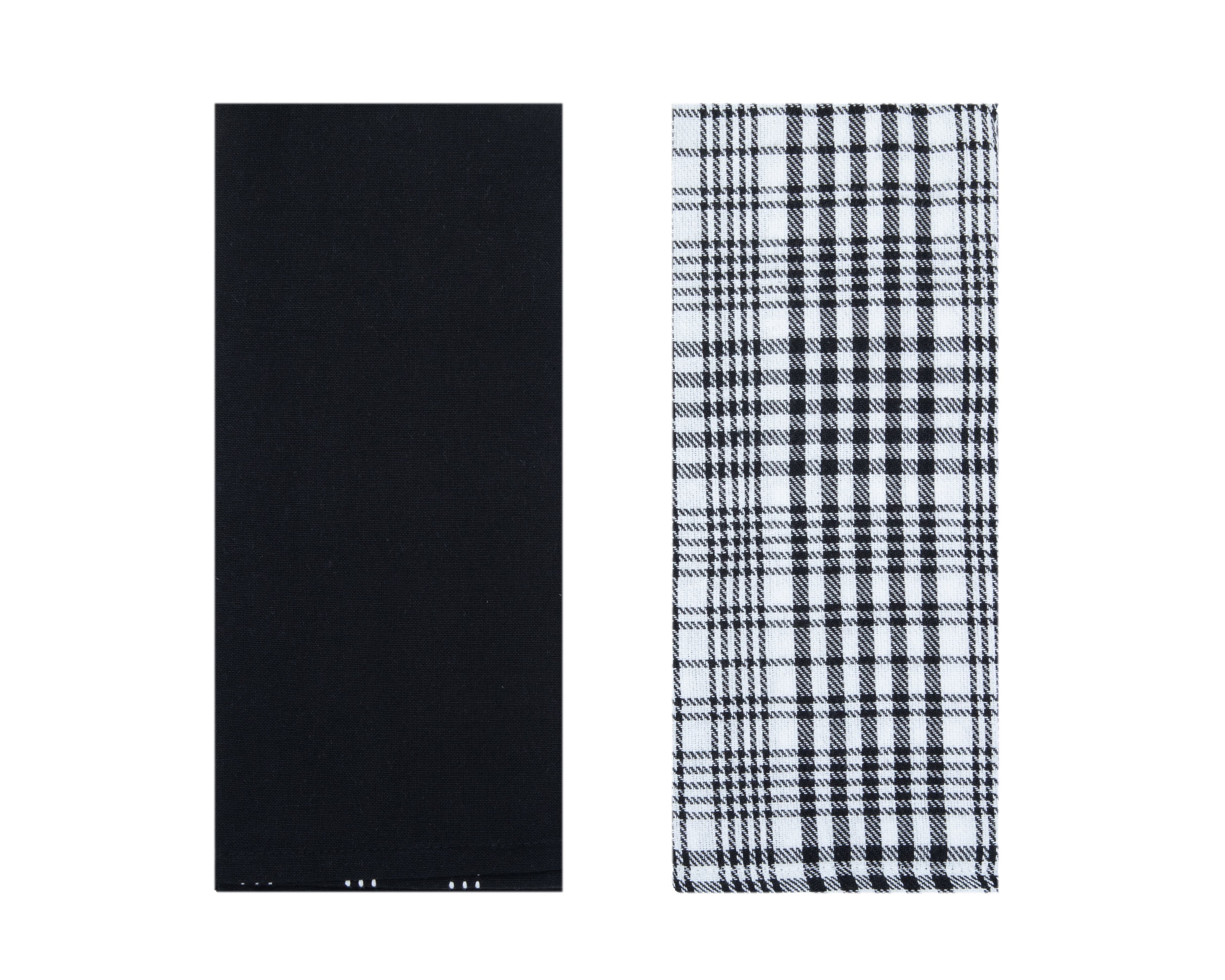 Toalla de Cocina Dazzle Negra 2 Piezas