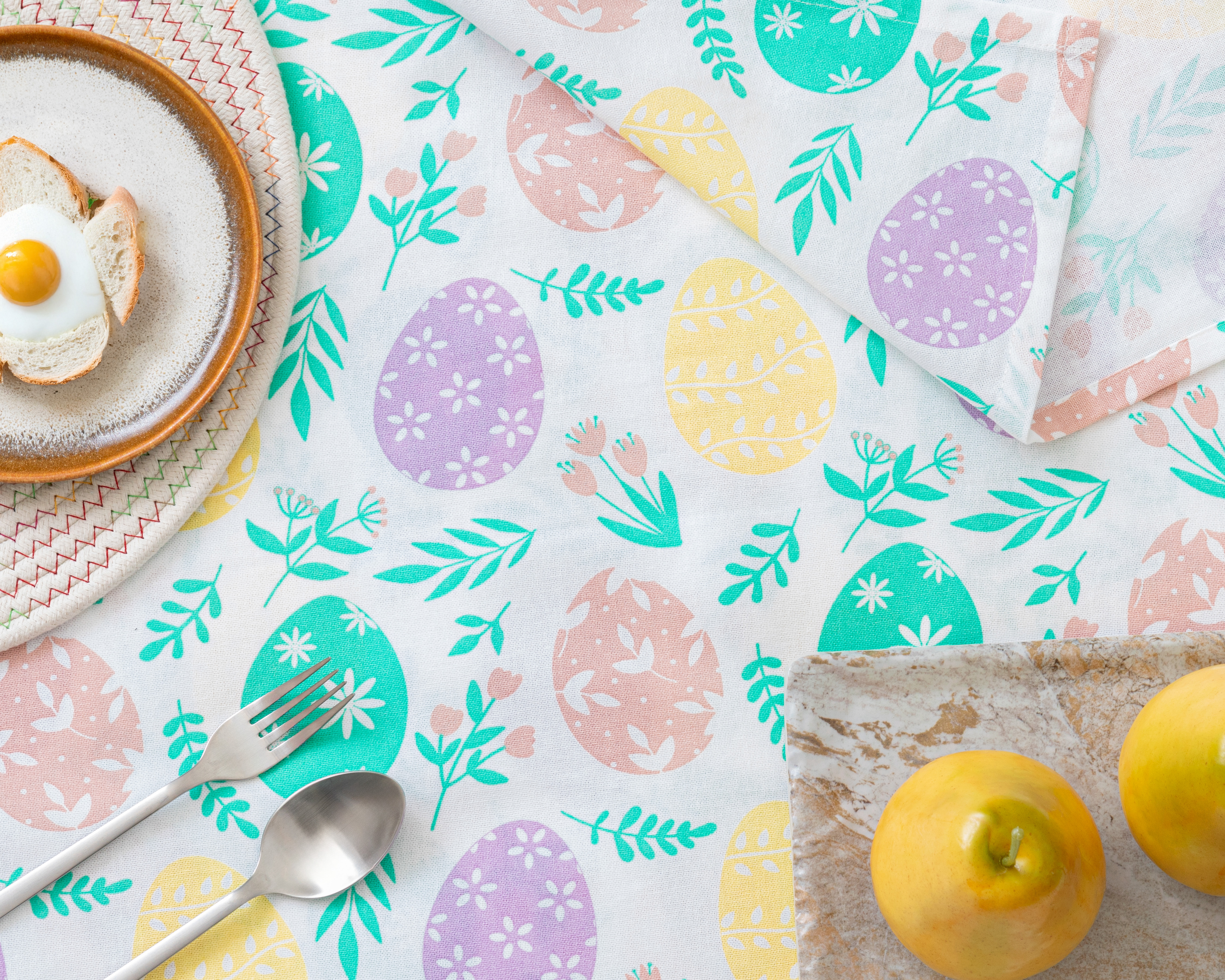 Mantel para Mesa Multicolor Starhaus Colorful