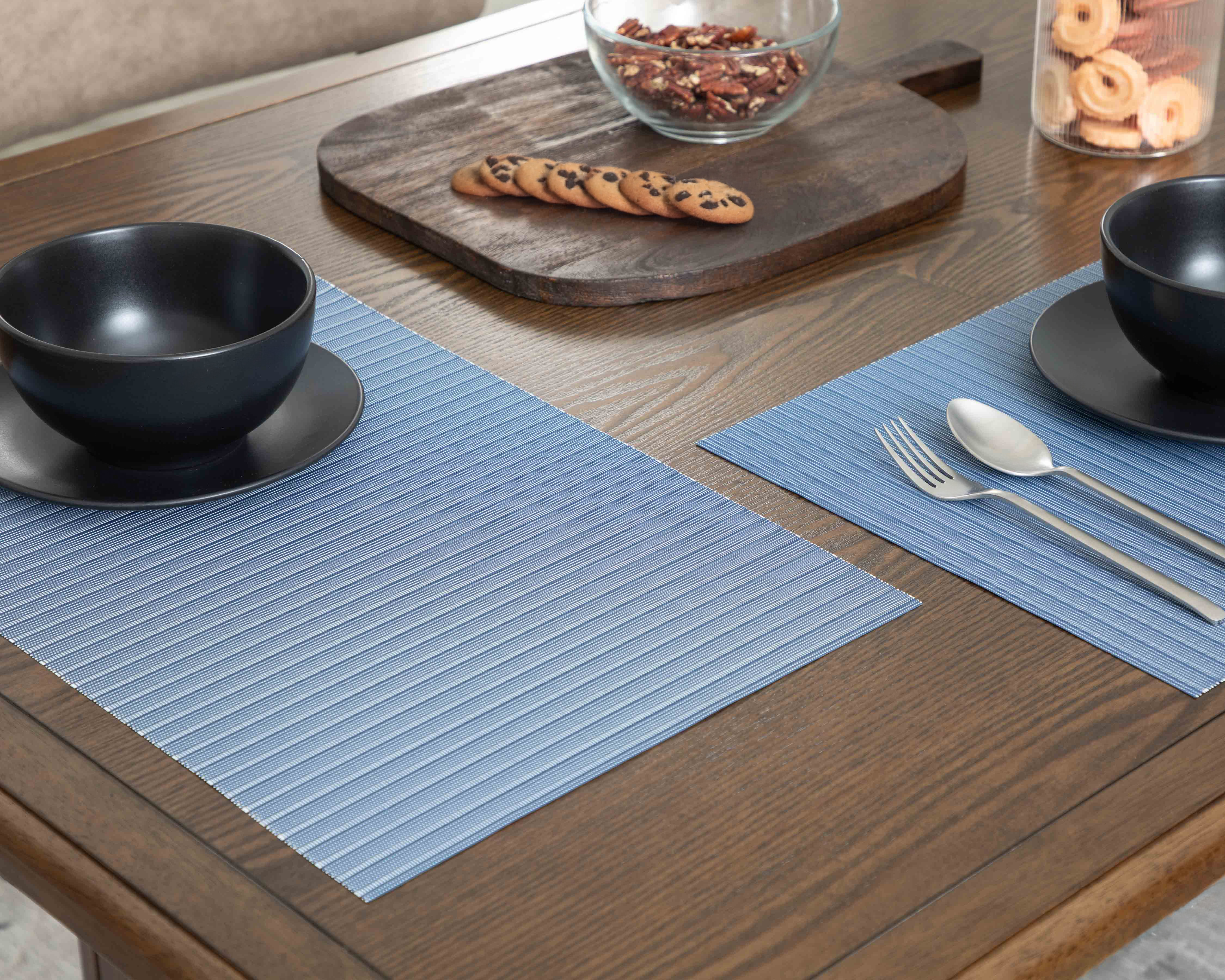 Foto 2 pulgar | Foto 1 | Mantel Individual Azul Starhaus Ocean 4 Piezas