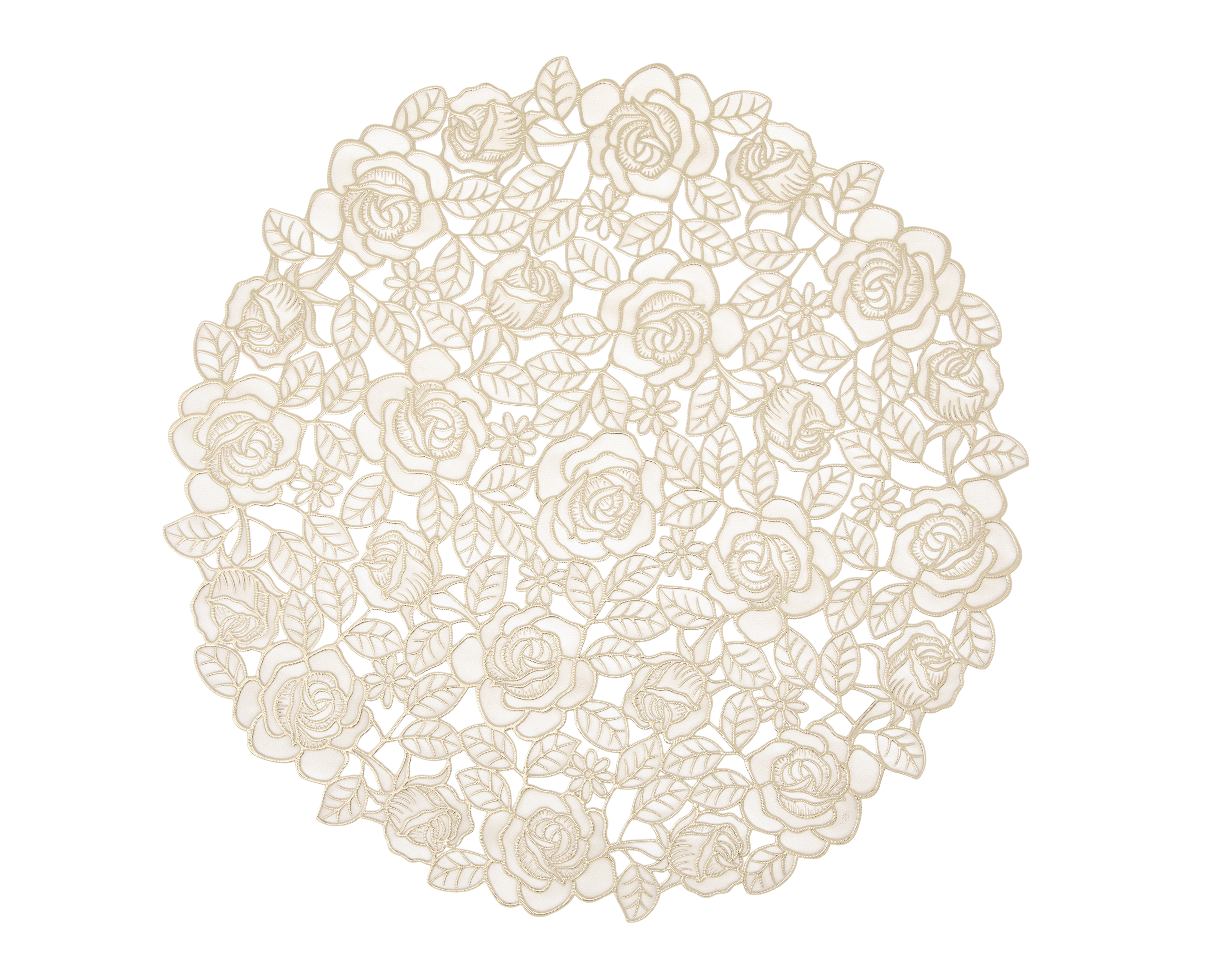 Foto 4 | Foto 4 | Mantel Individual Dorado Starhaus Glow 4 Piezas