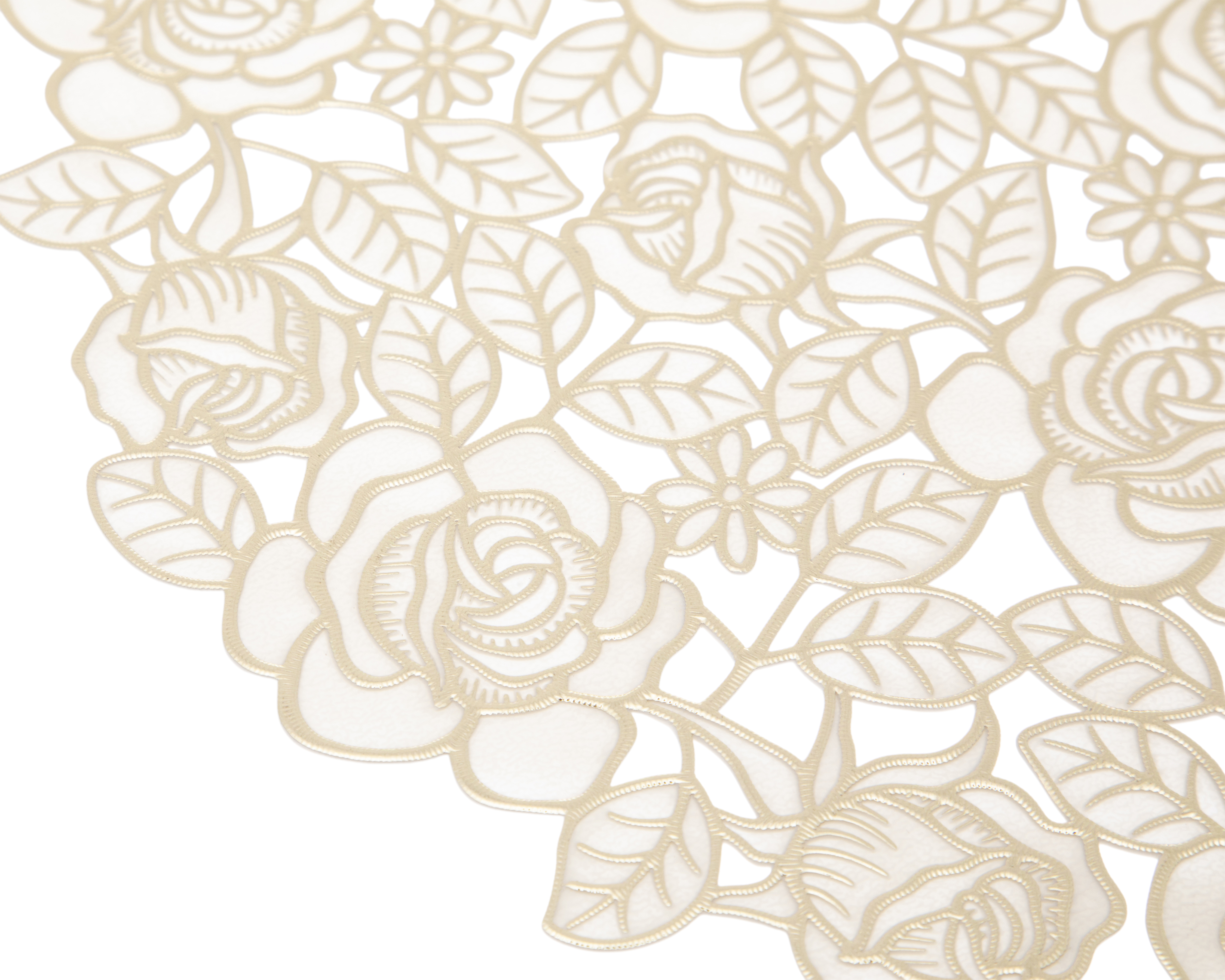 Foto 5 | Foto 5 | Mantel Individual Dorado Starhaus Glow 4 Piezas