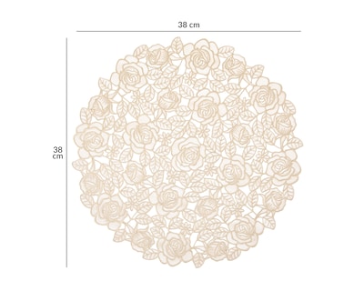 Foto 6 | Foto 6 | Mantel Individual Dorado Starhaus Glow 4 Piezas