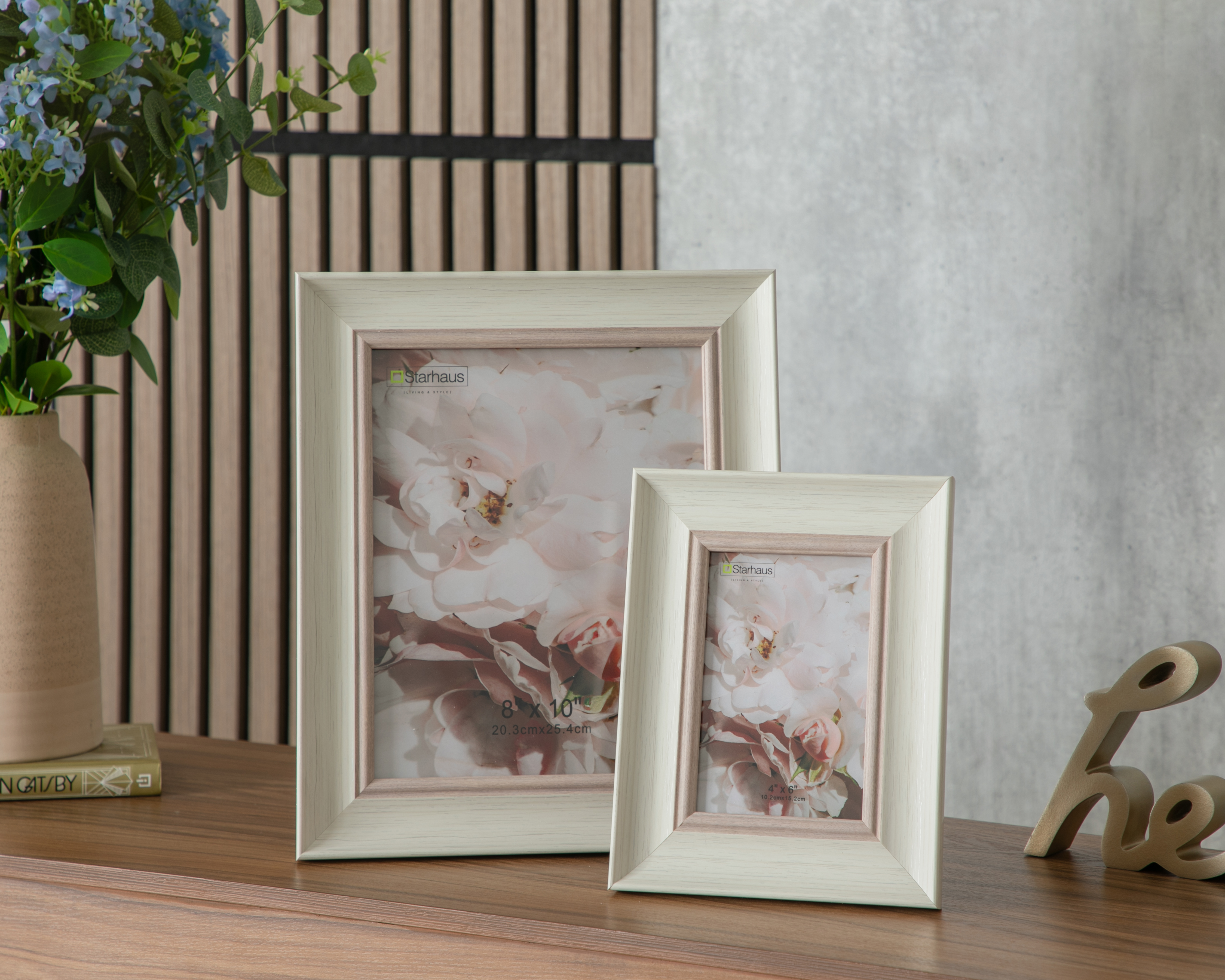 Foto 5 pulgar | Foto 4 | Portarretrato de Madera Starhaus 4 x 6 Pulgadas