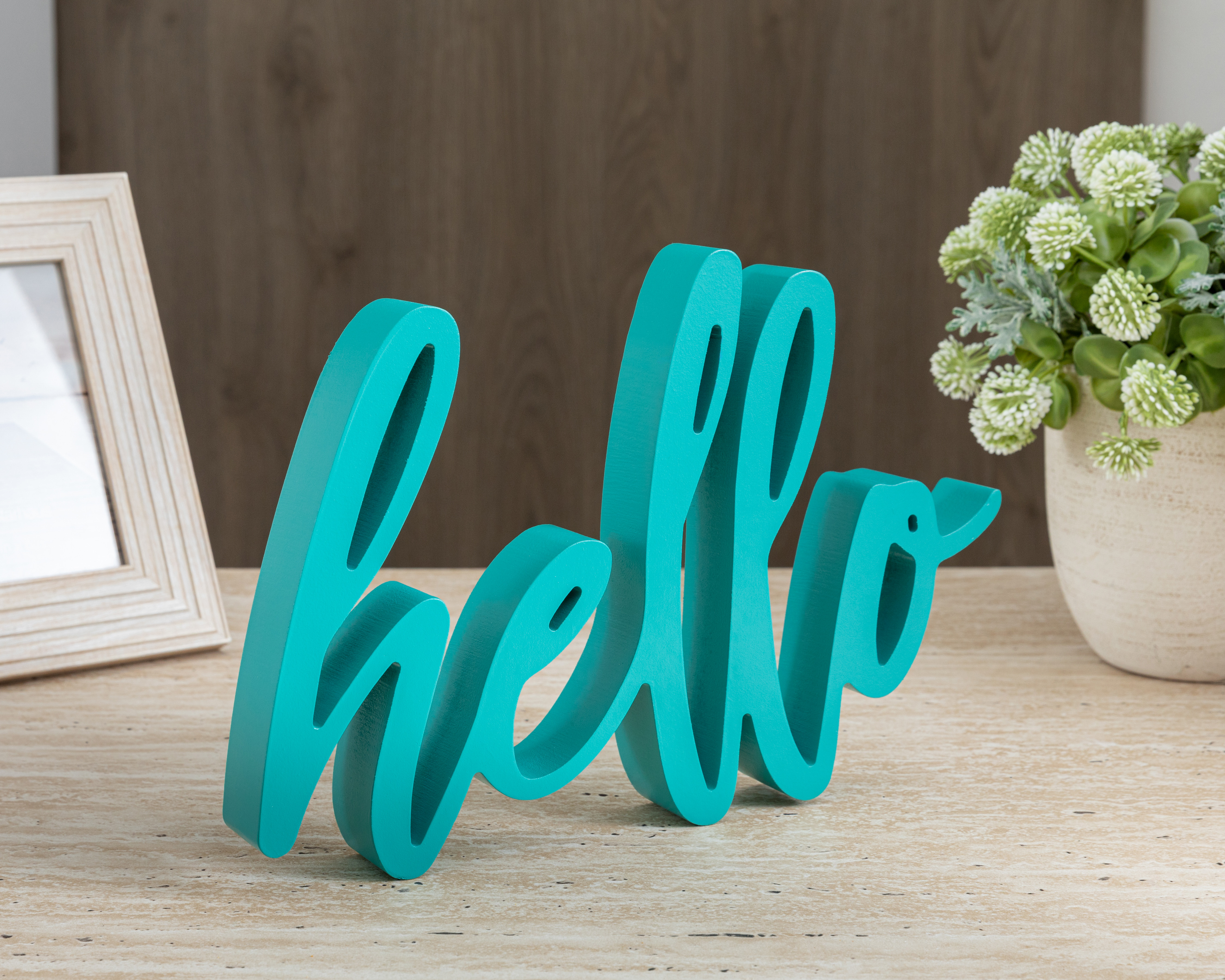 Foto 6 pulgar | Foto 5 | Letrero Decorativo Letrale de Madera