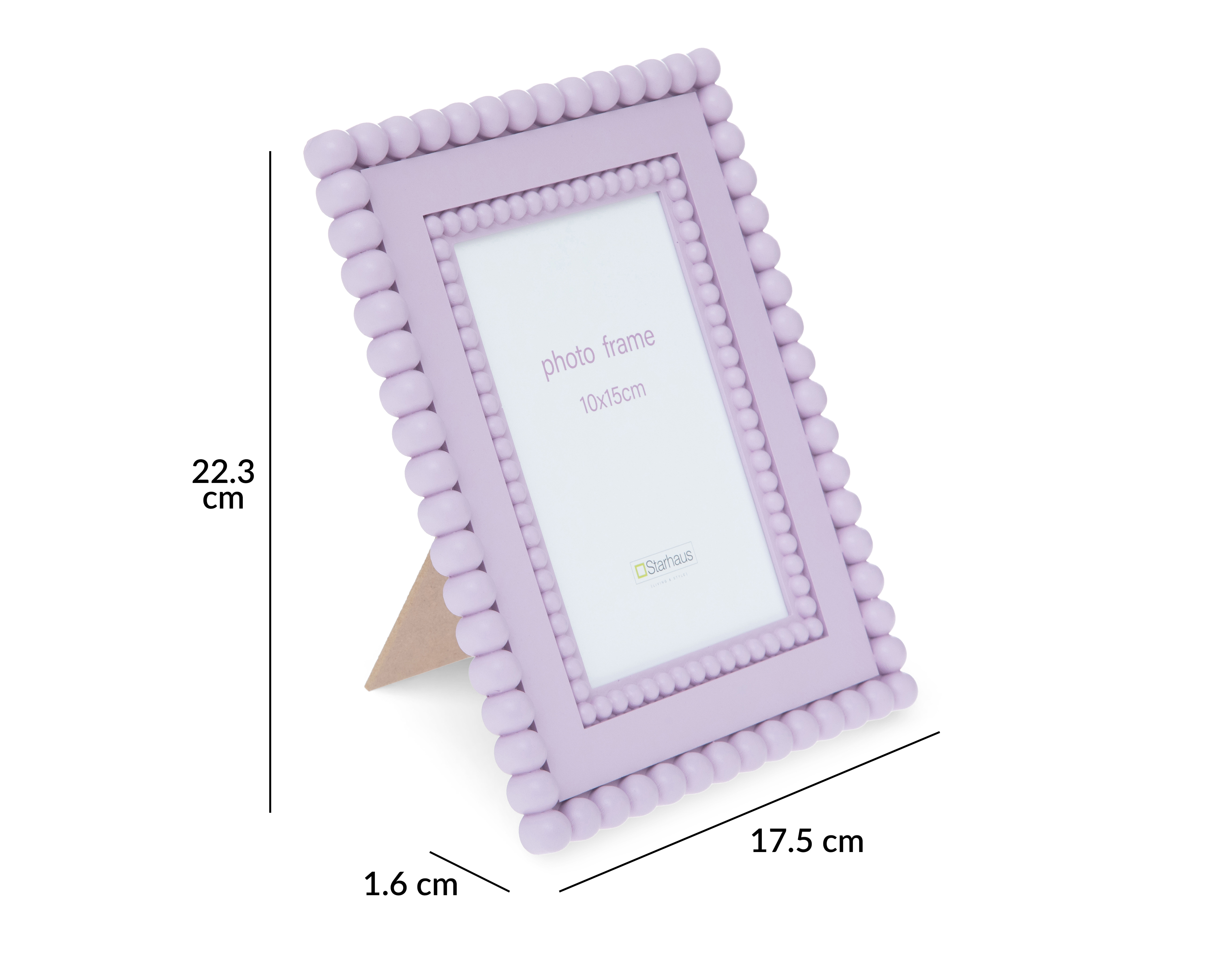 Foto 6 pulgar | Foto 5 | Portarretrato de Poliresina Starhaus 4 x 6 Pulgadas