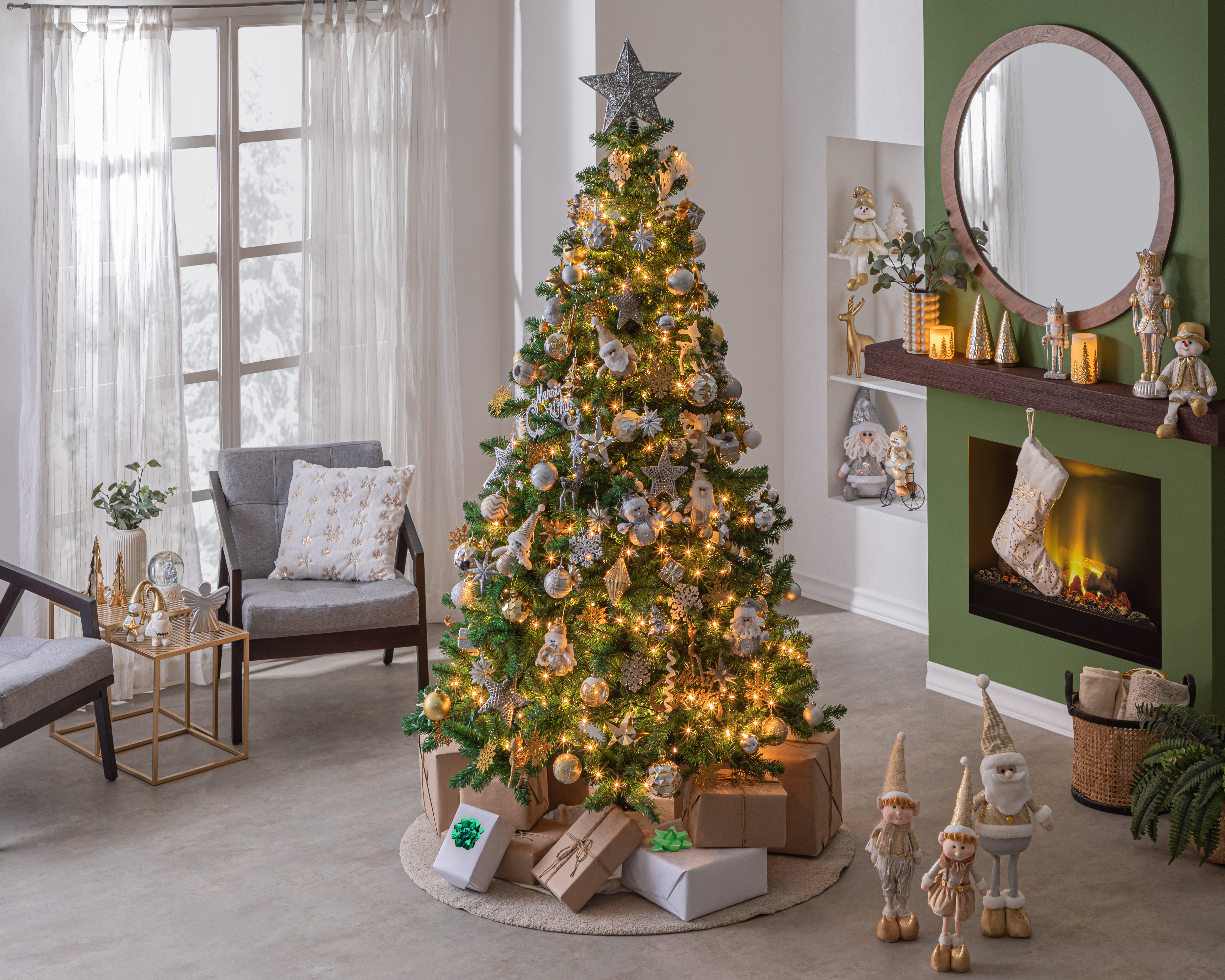 Árbol de Navidad Lirio 225 cm