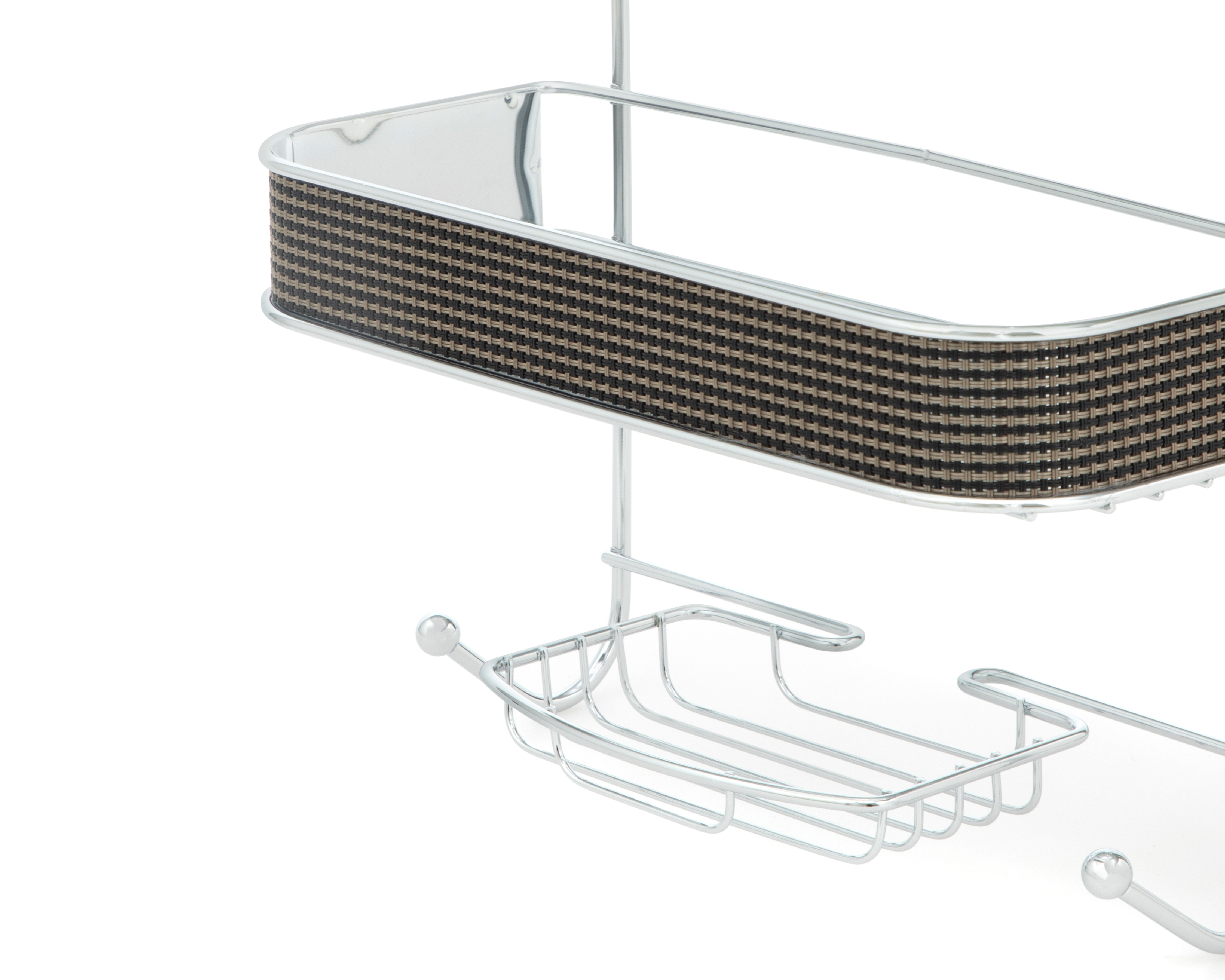 Foto 5 pulgar | Foto 4 | Organizador para Baño Hut Bath Style de Acero