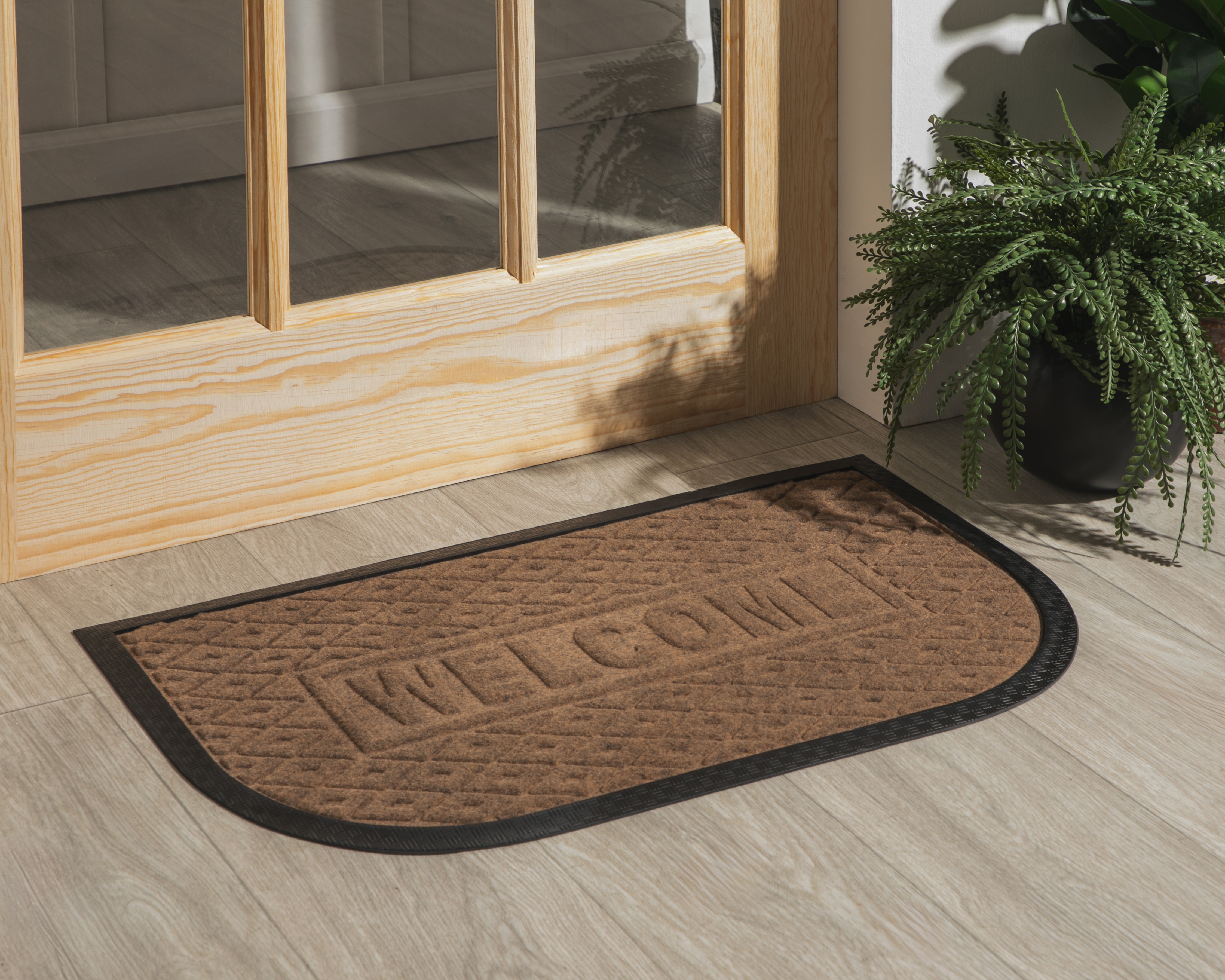 Foto 6 pulgar | Foto 5 | Tapete de Entrada Rústico 75 x 45 cm