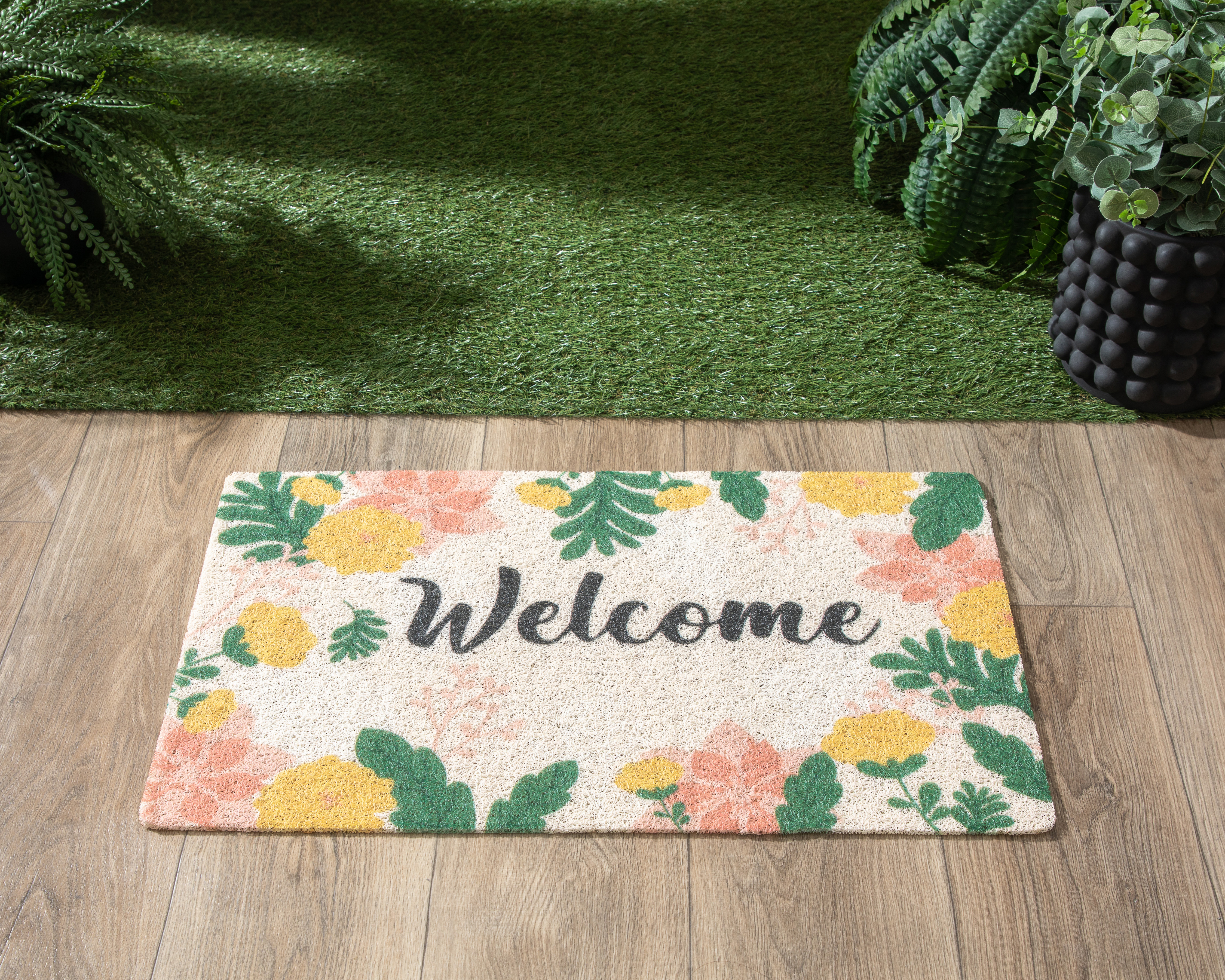 Foto 6 pulgar | Foto 5 | Tapete de Entrada Rústico 75 x 45 cm