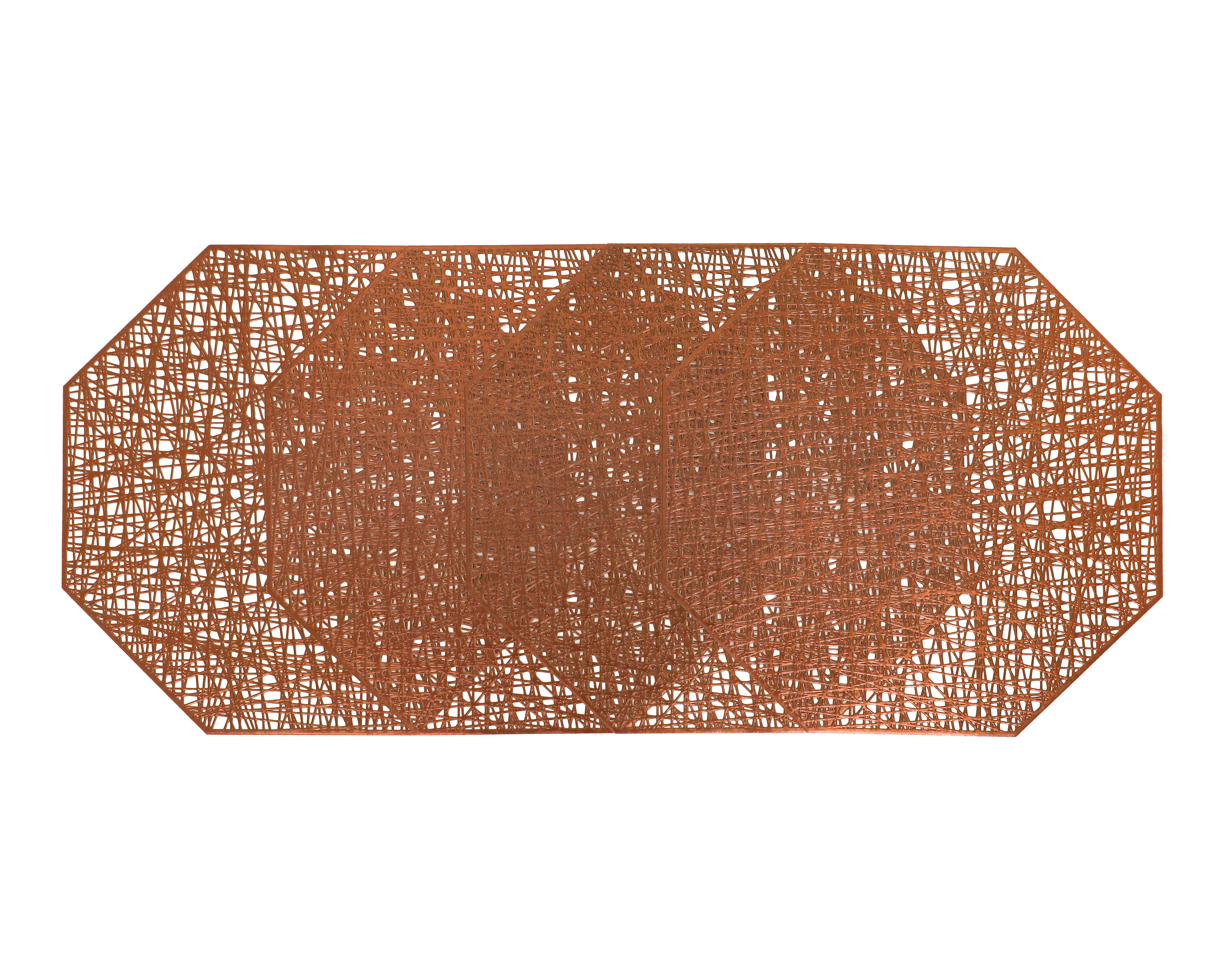 Foto 3 pulgar | Foto 2 | Mantel Individual Cobre Starhaus Haifa 4 Piezas