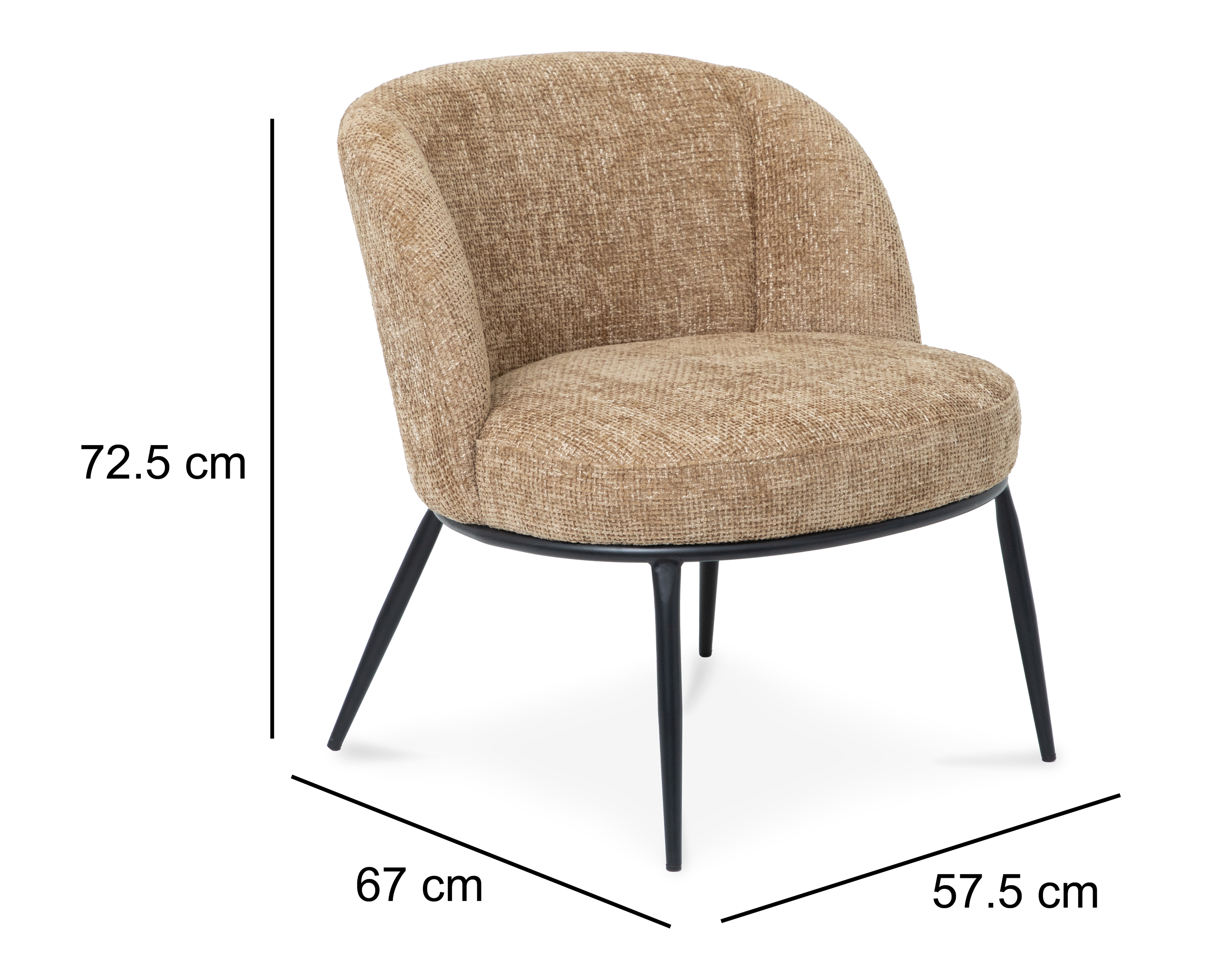 Foto 5 | Foto 5 | Sillón Ocasional Dorado Ikal Jazmin