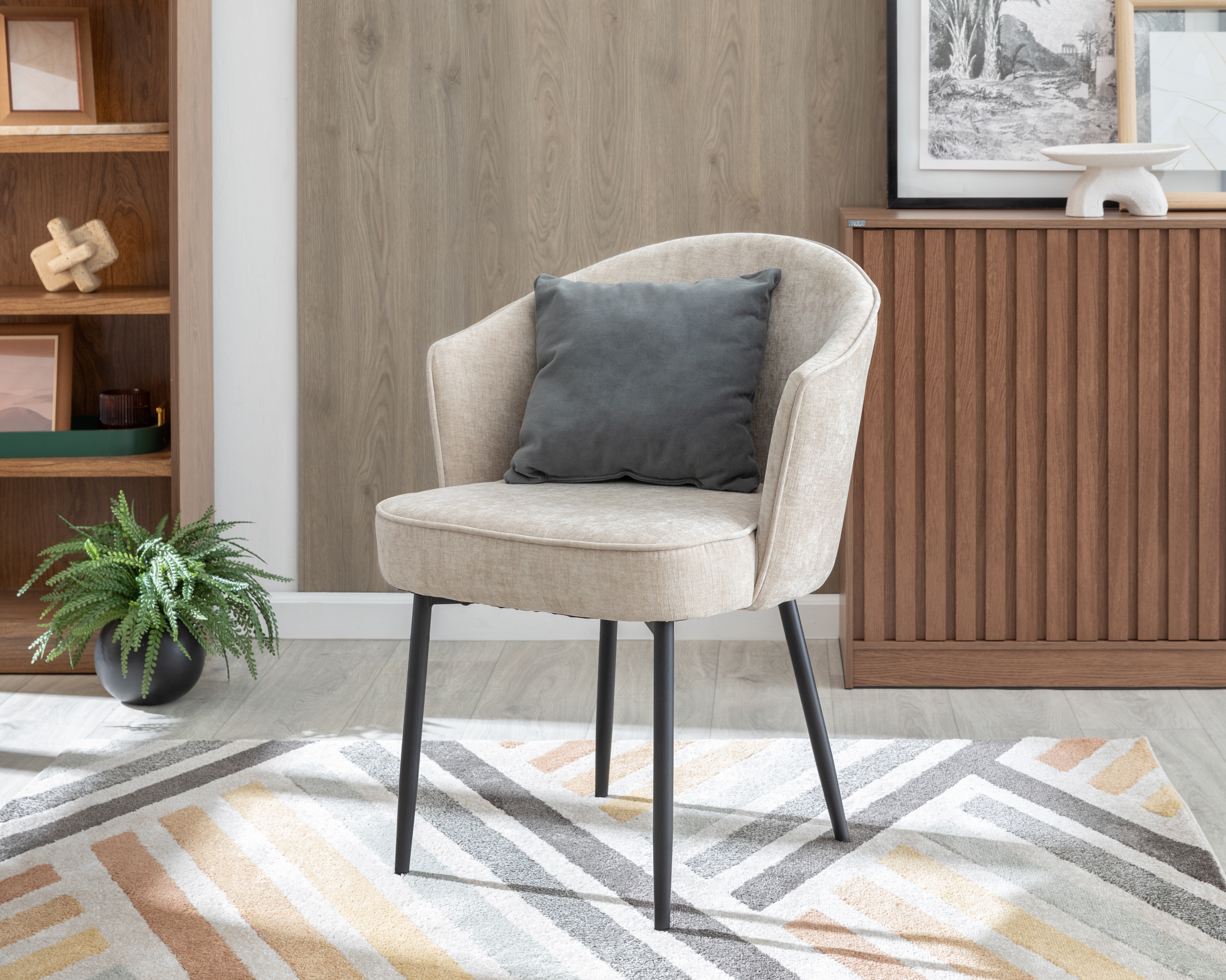 Sillón Ocasional Beige Ikal Dana