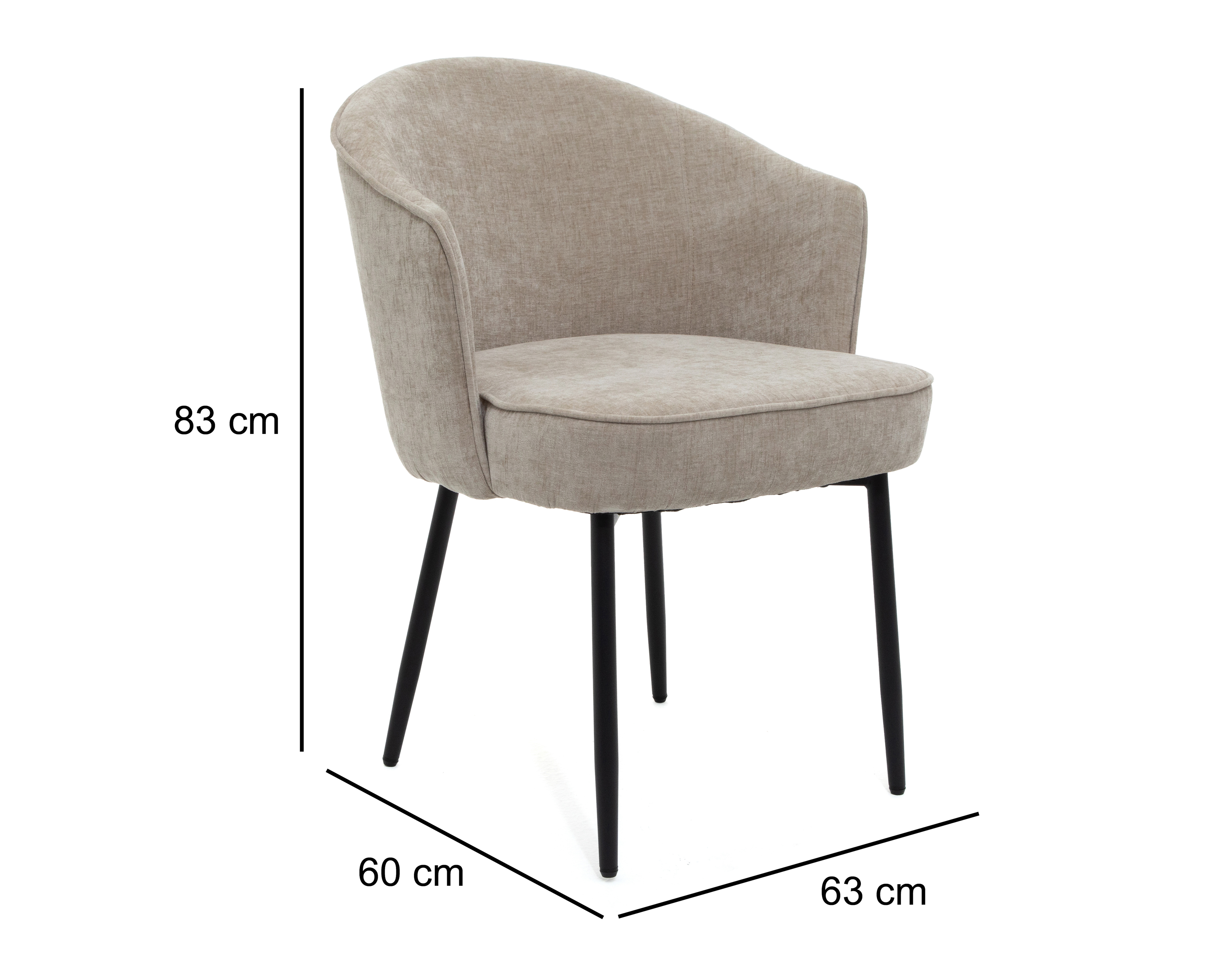 Foto 8 pulgar | Foto 7 | Sillón Ocasional Beige Ikal Dana