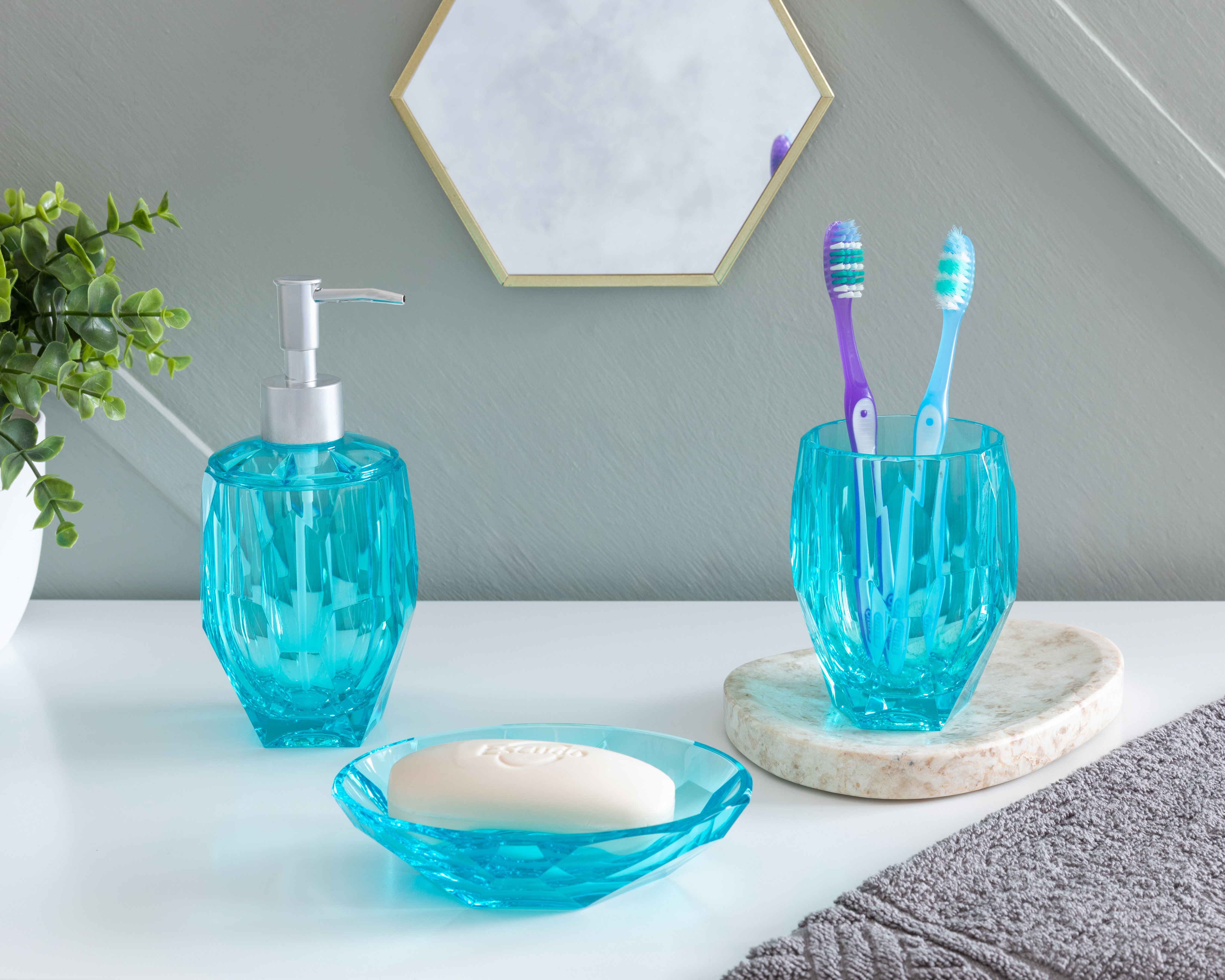 Foto 6 | Foto 6 | Accesorios de Baño Starhaus para Lavar Manos 3 Piezas