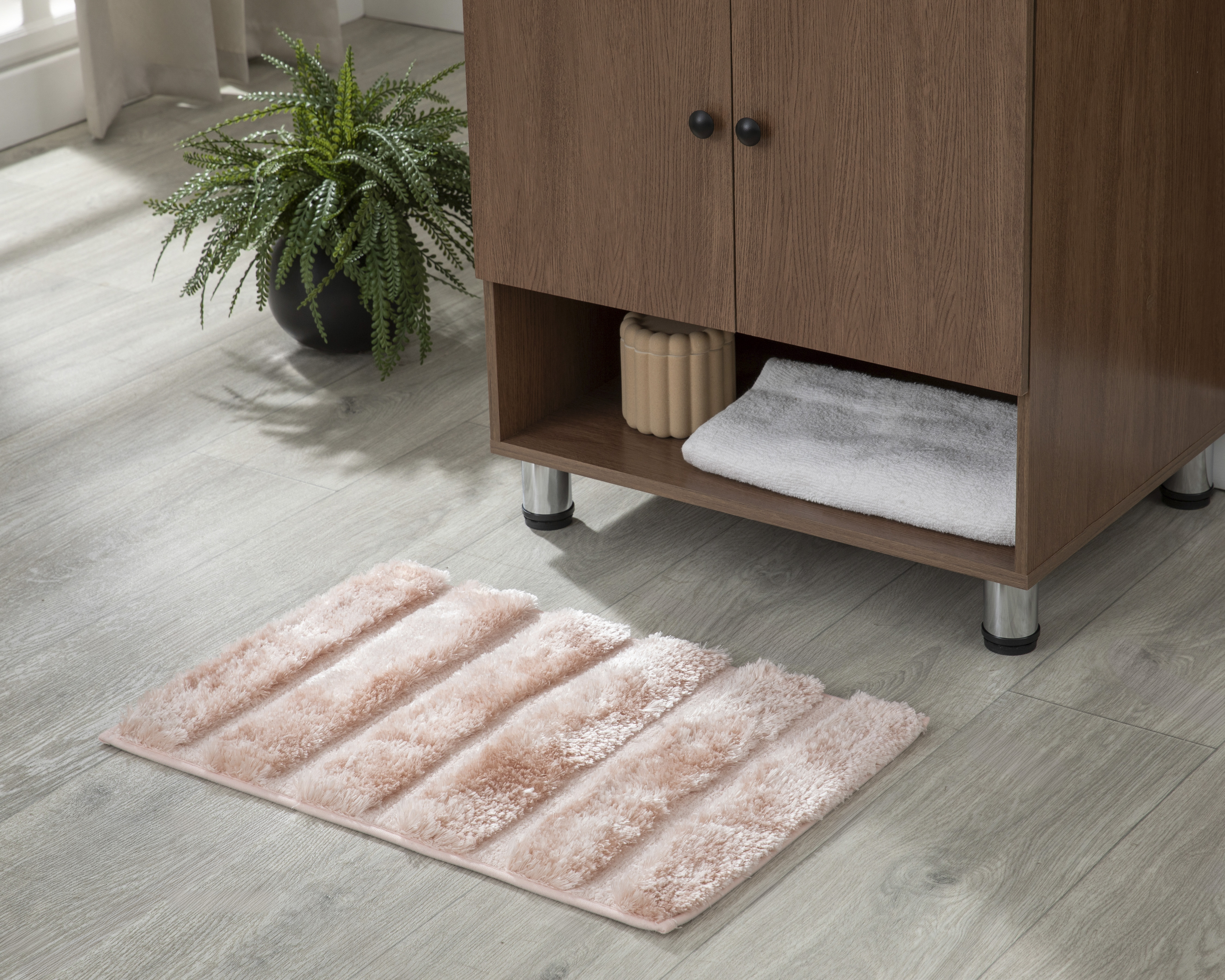 Foto 5 pulgar | Foto 4 | Tapete para Baño Starhaus Rosa