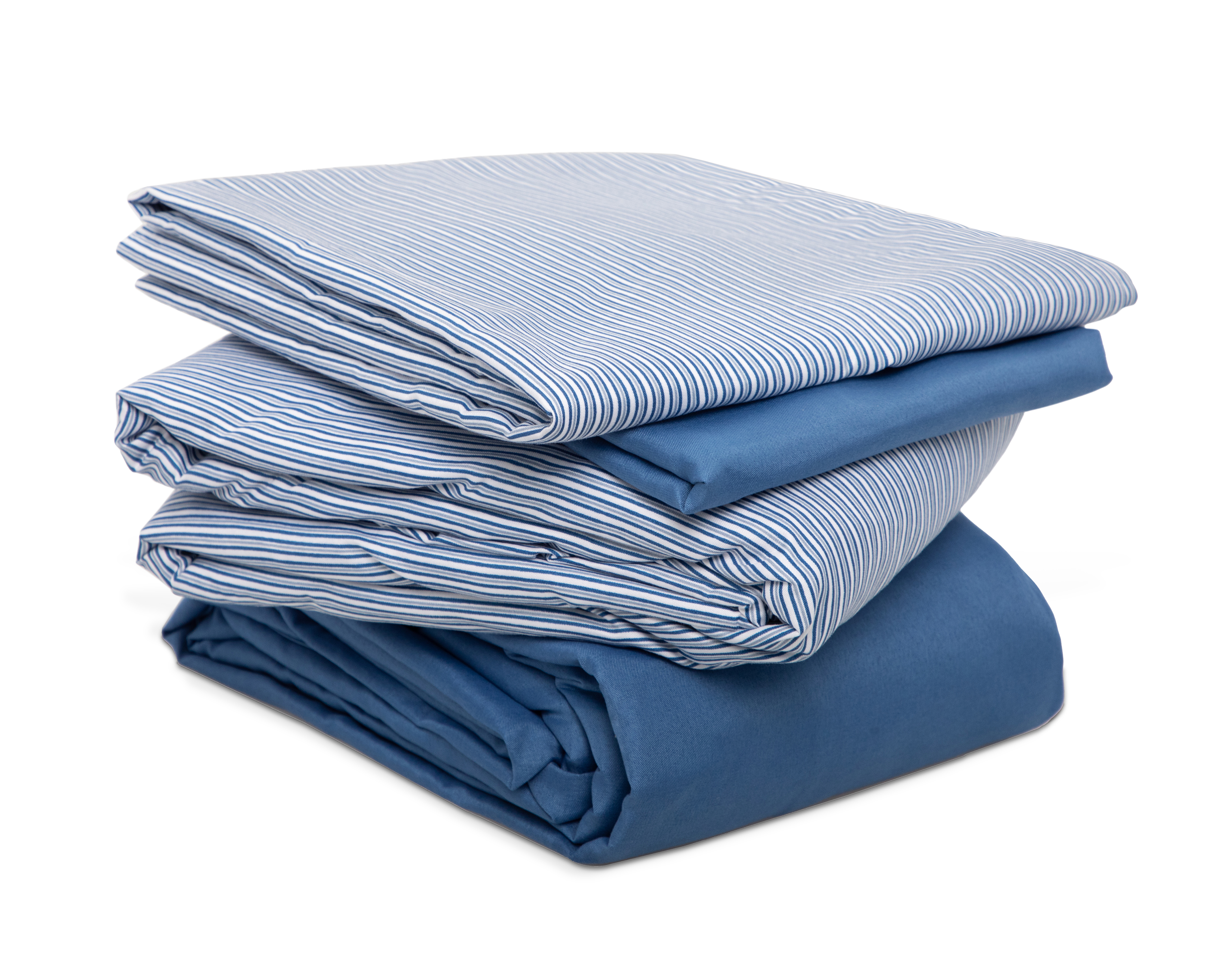 Foto 2 | Foto 2 | Sábana Matrimonial con Funda para Almohada Starhaus Hana King Azul 6 Piezas