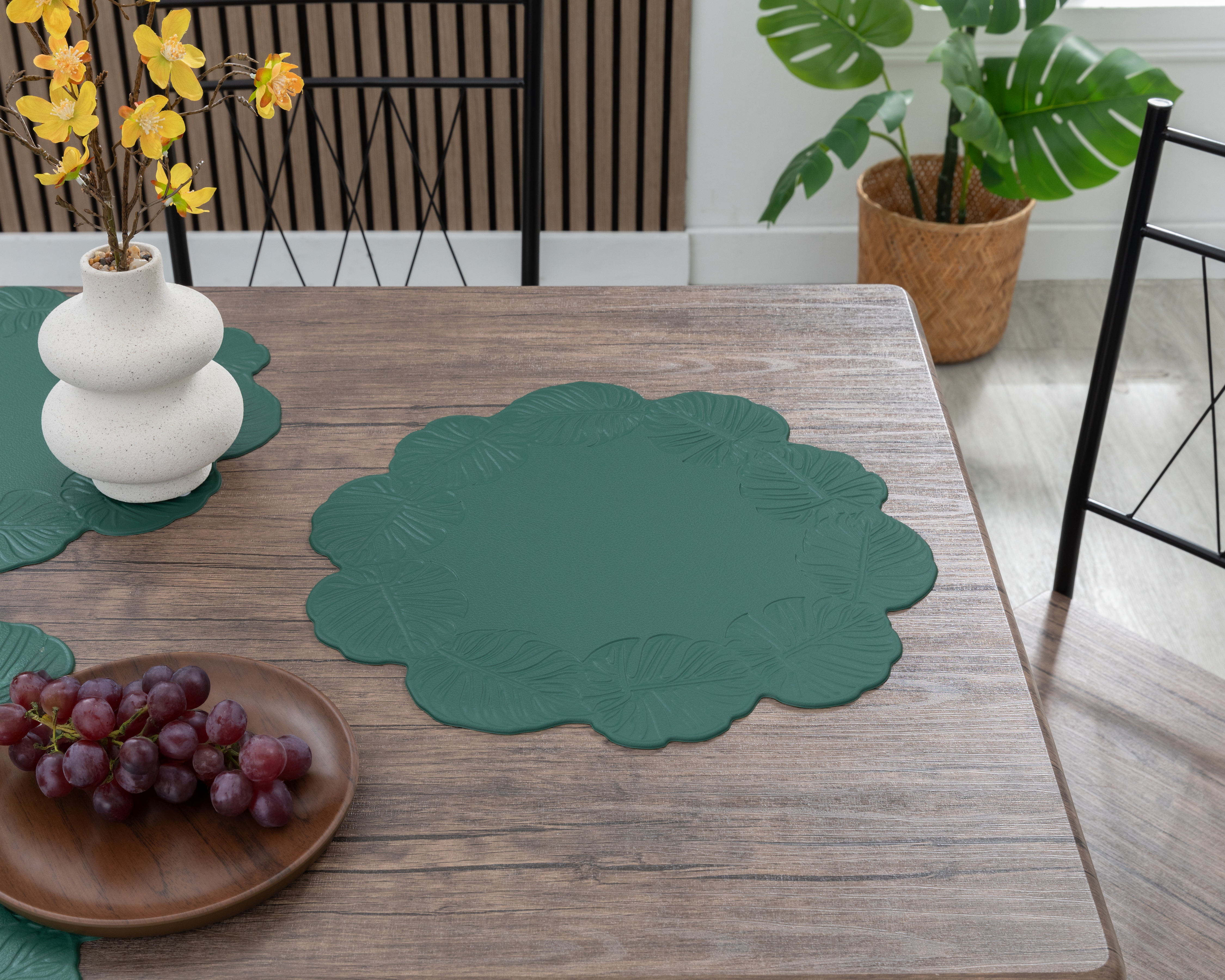 Mantel Individual Verde Starhaus Forest 4 Piezas