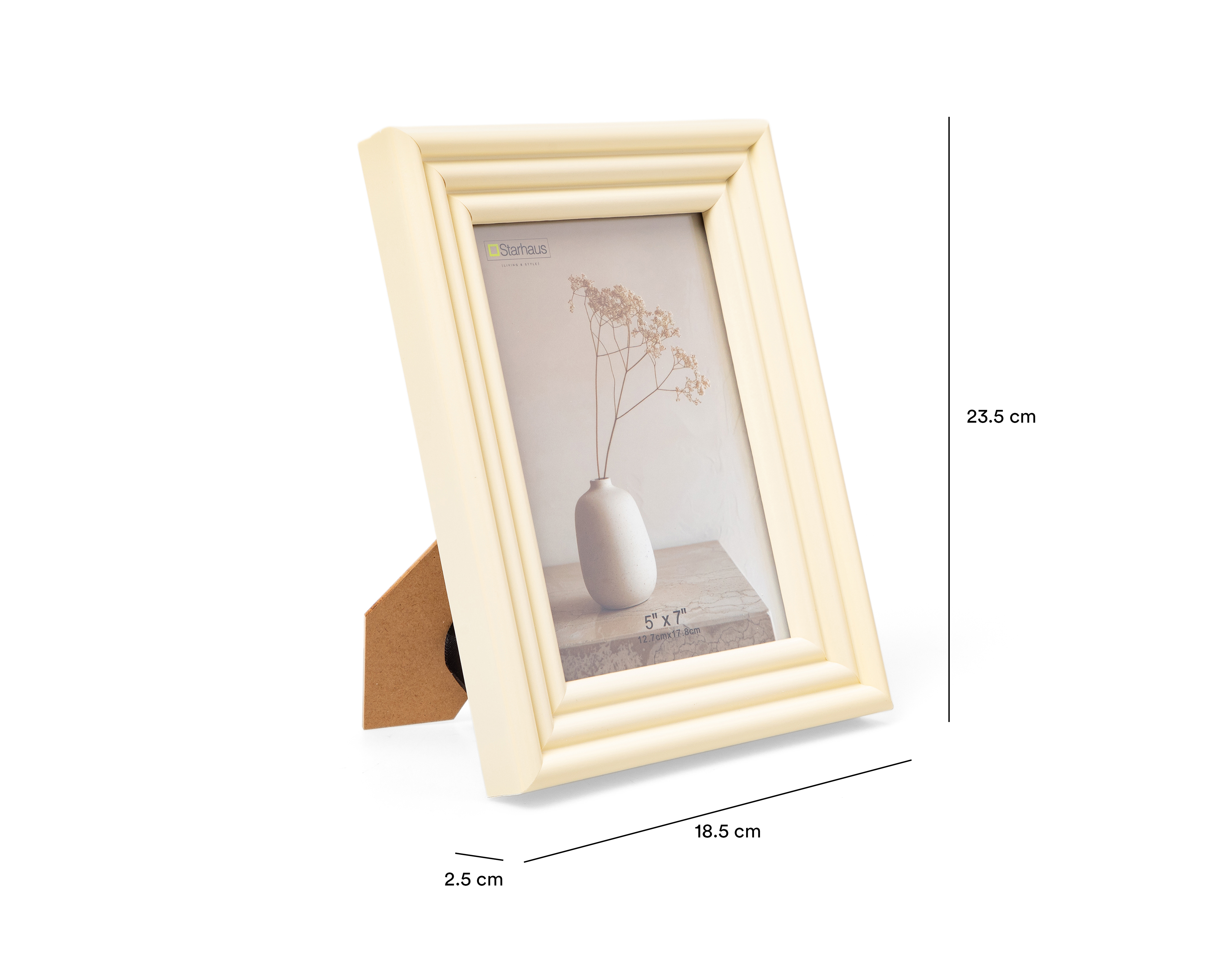 Foto 5 | Foto 5 | Portarretrato de Madera Starhaus 5 x 7 Pulgadas