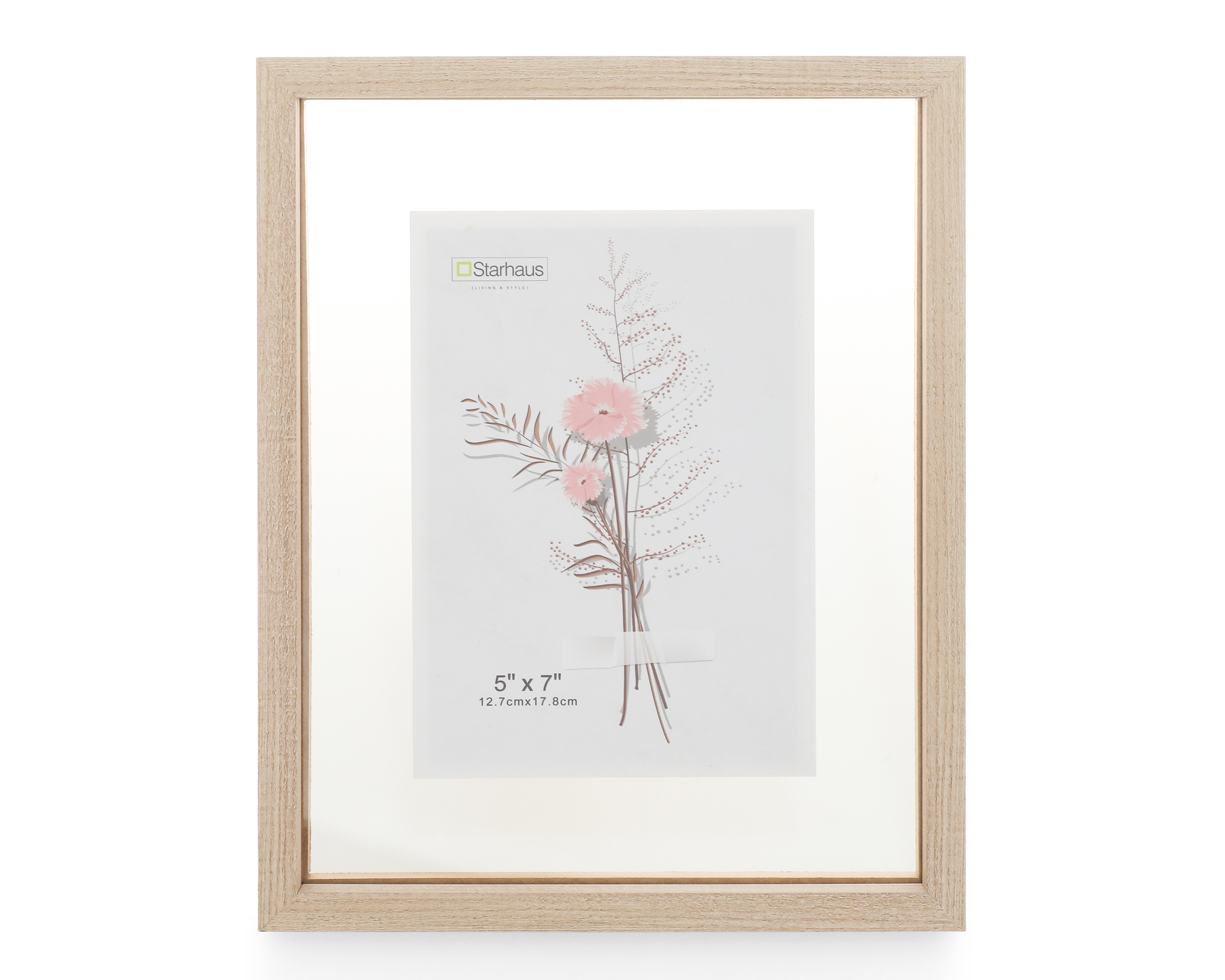 Portarretrato de Madera Starhaus 5 x 7 Pulgadas