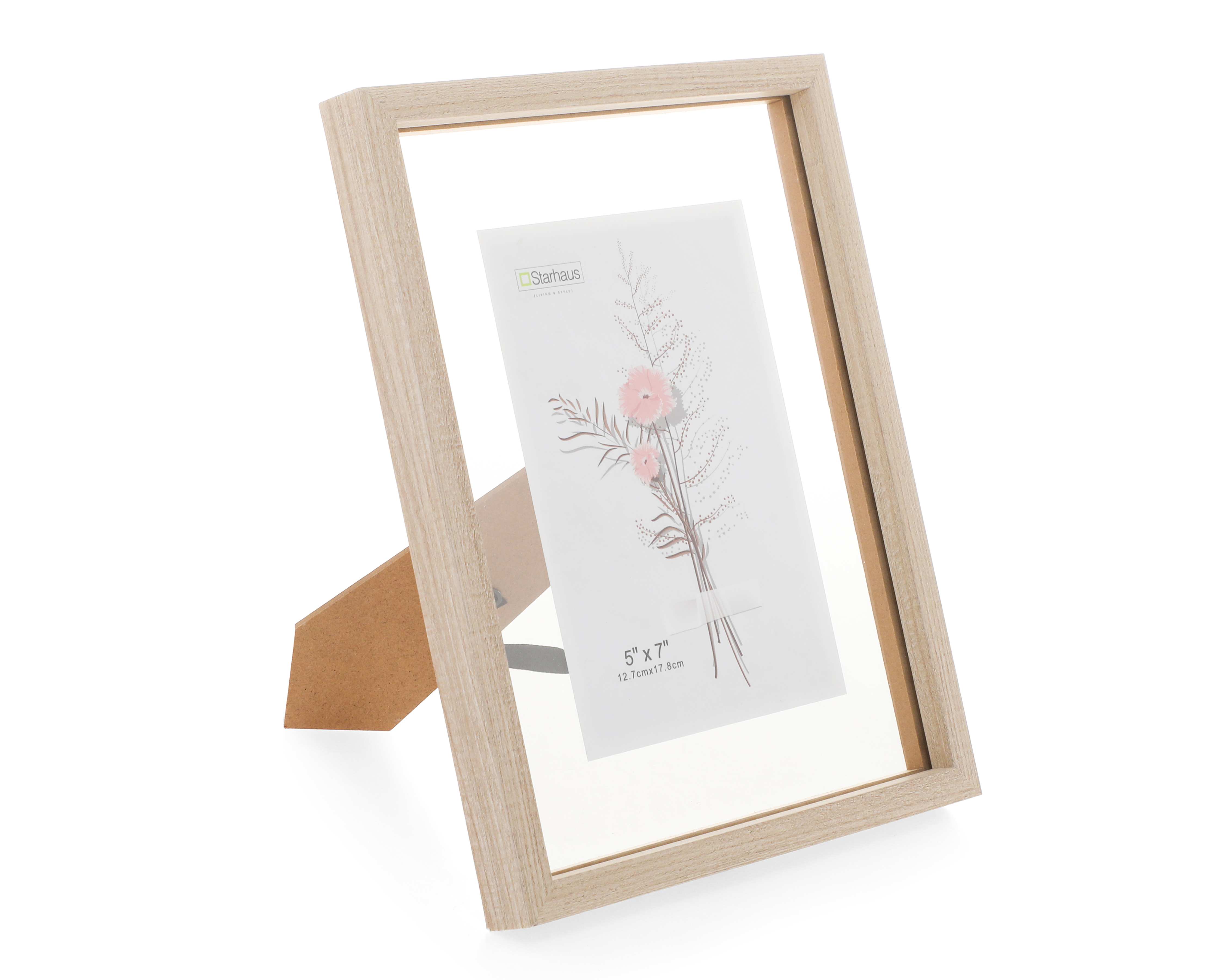 Foto 2 | Foto 2 | Portarretrato de Madera Starhaus 5 x 7 Pulgadas