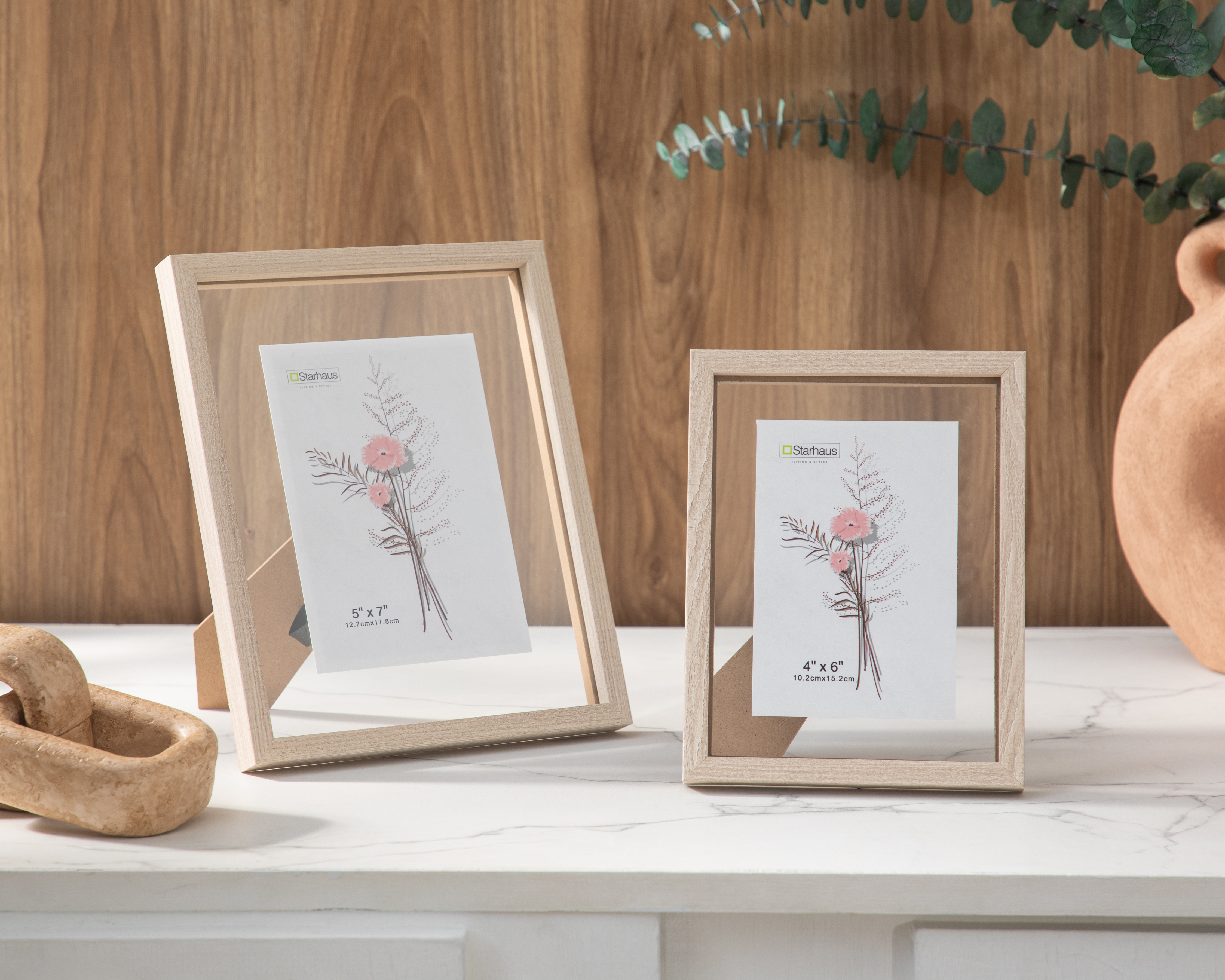 Foto 4 | Foto 4 | Portarretrato de Madera Starhaus 5 x 7 Pulgadas