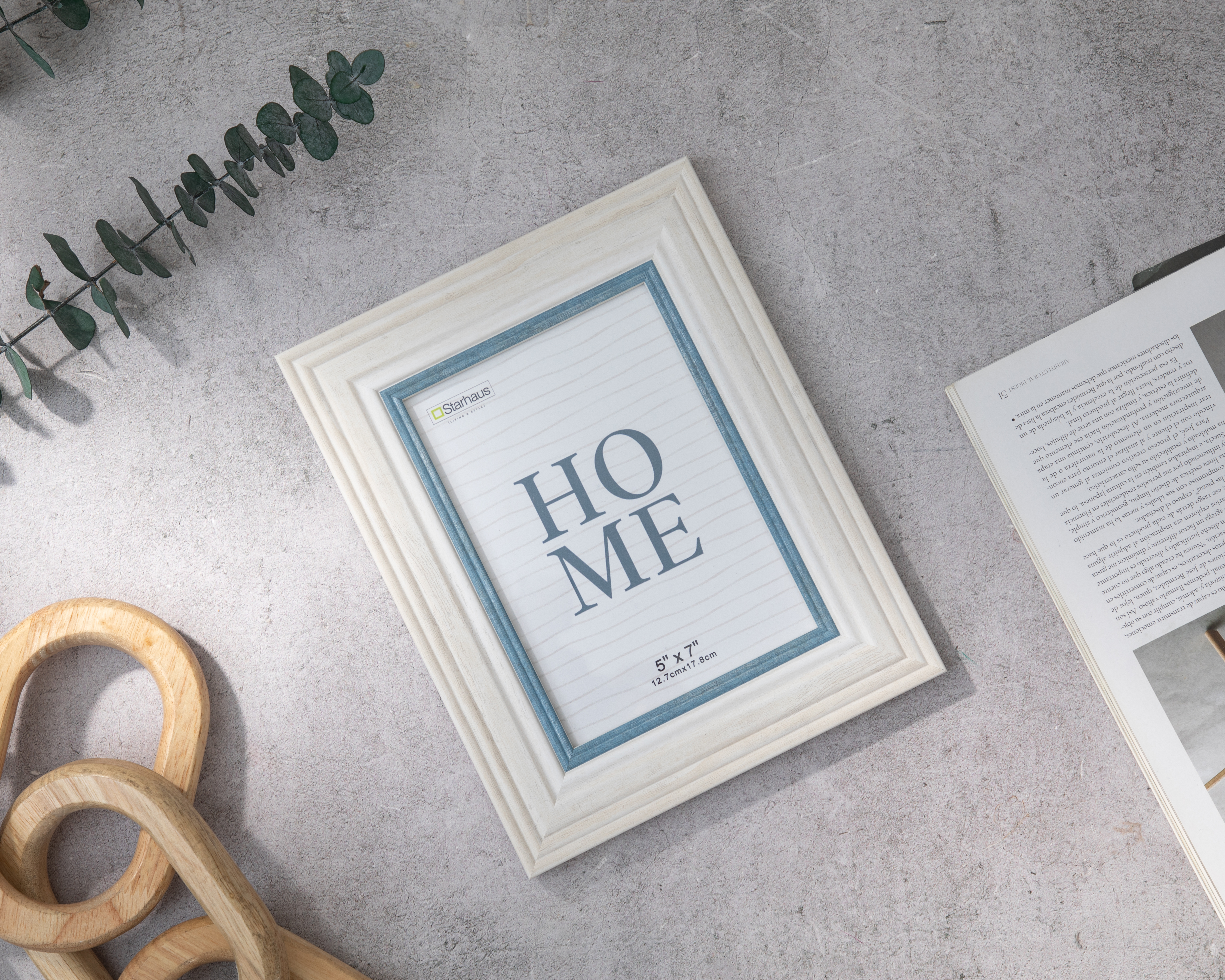 Foto 4 | Foto 4 | Portarretrato de Madera Starhaus 5 x 7 Pulgadas